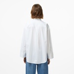 Tommy Hilfiger Essentials Poplin New Easy Kadın Beyaz Gömlek