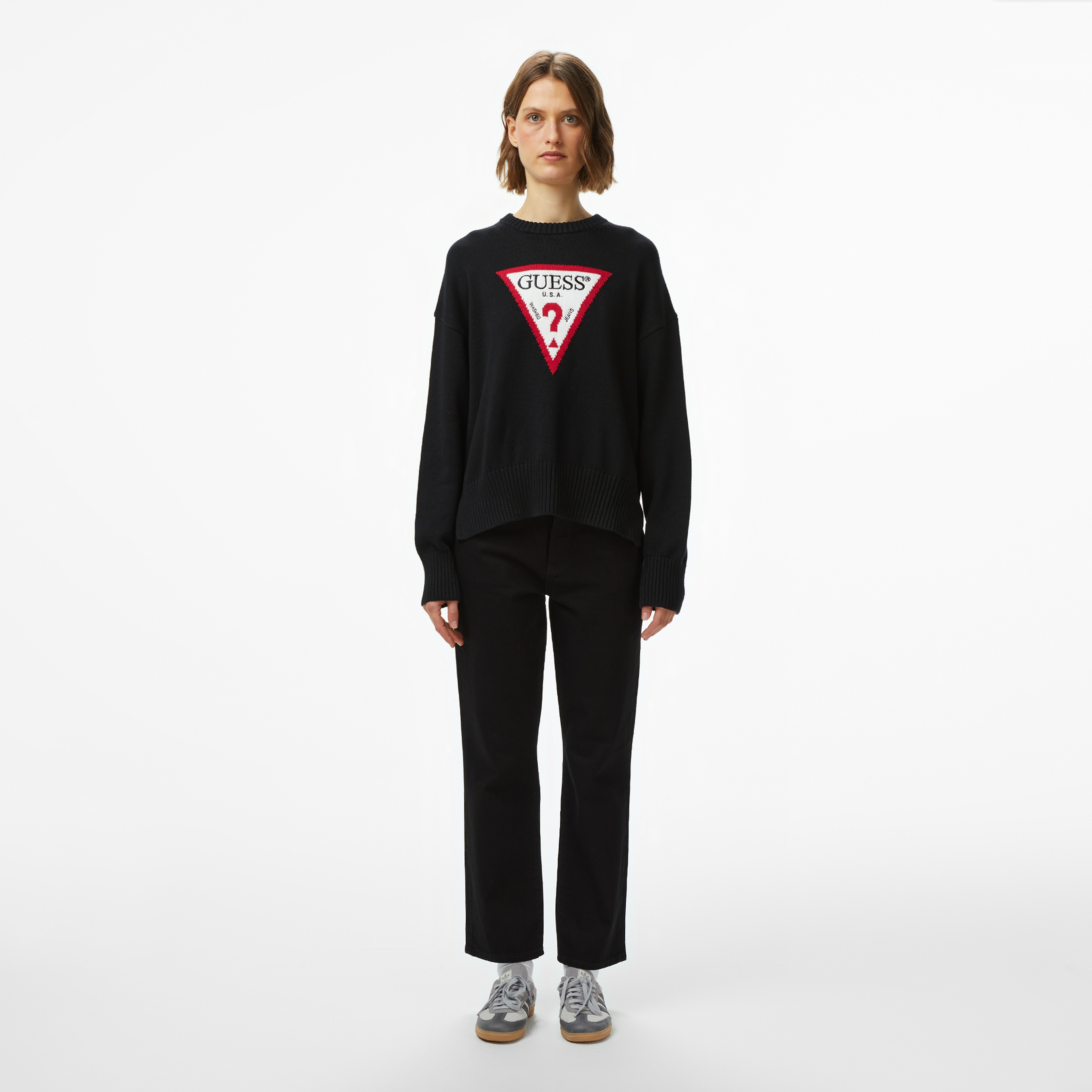 Guess Regular Fit Kadın Siyah Jean