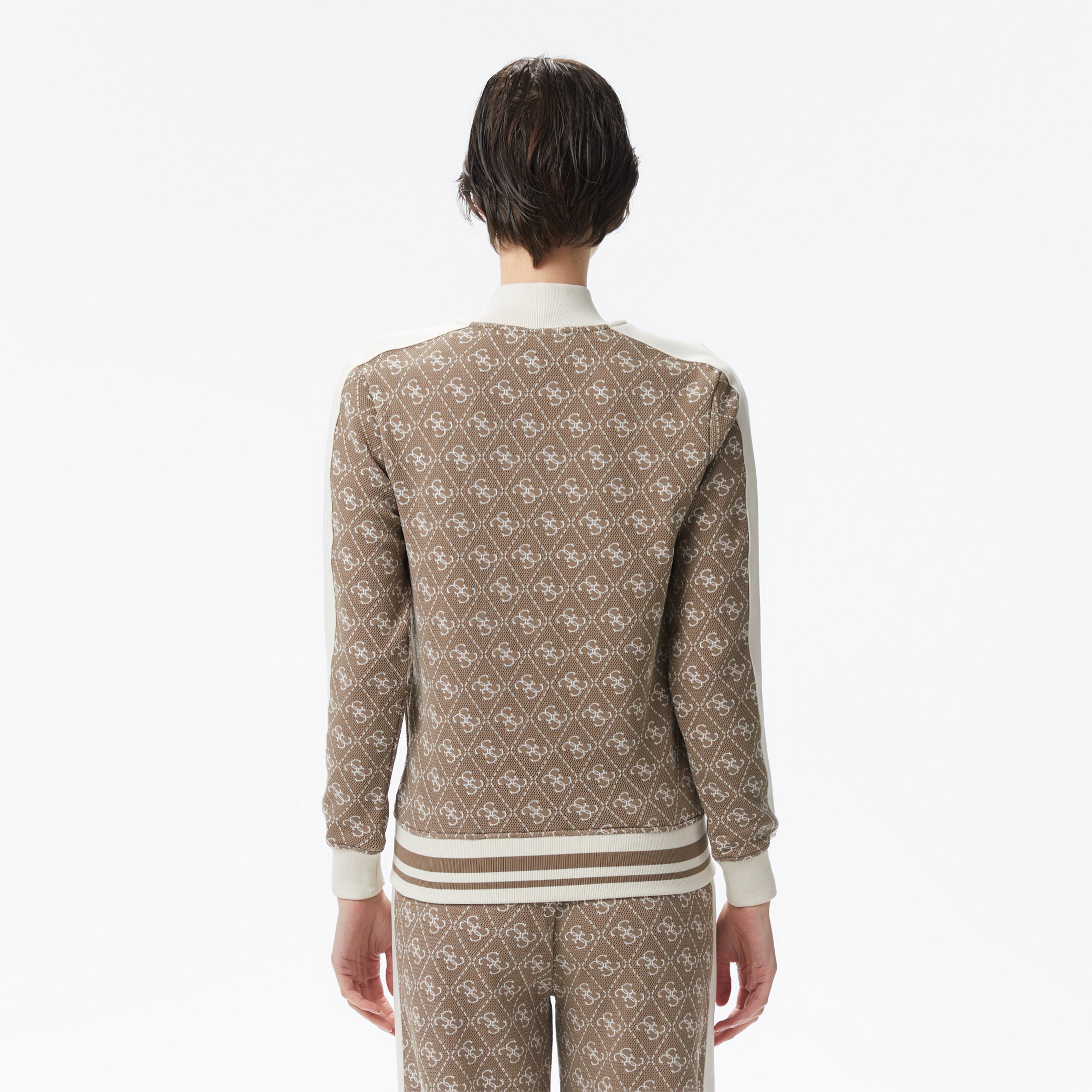 Guess Rhombus Kadın Renkli Sweatshirt