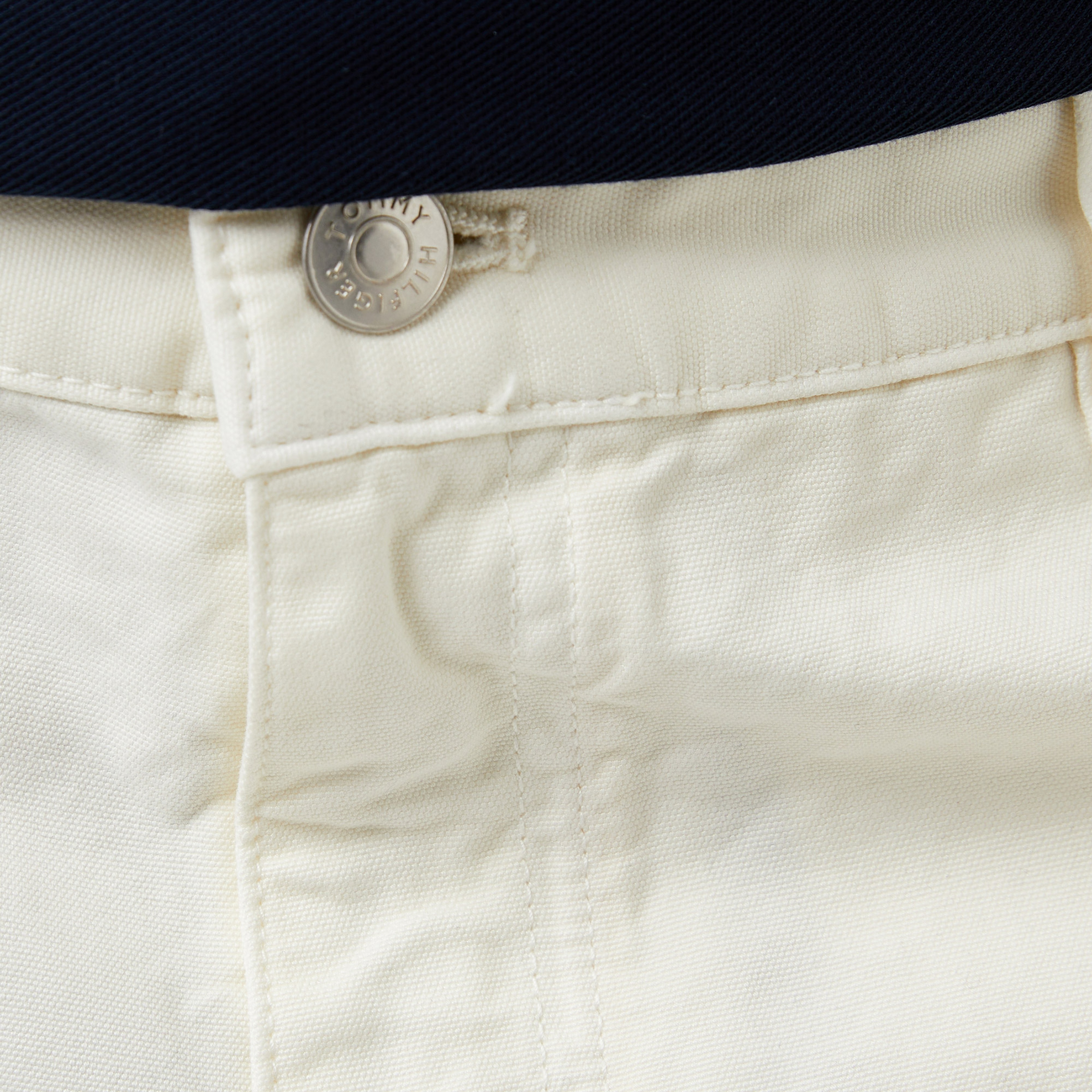 Tommy Hilfiger Murray Canvas Carpenter Erkek Beyaz Pantolon