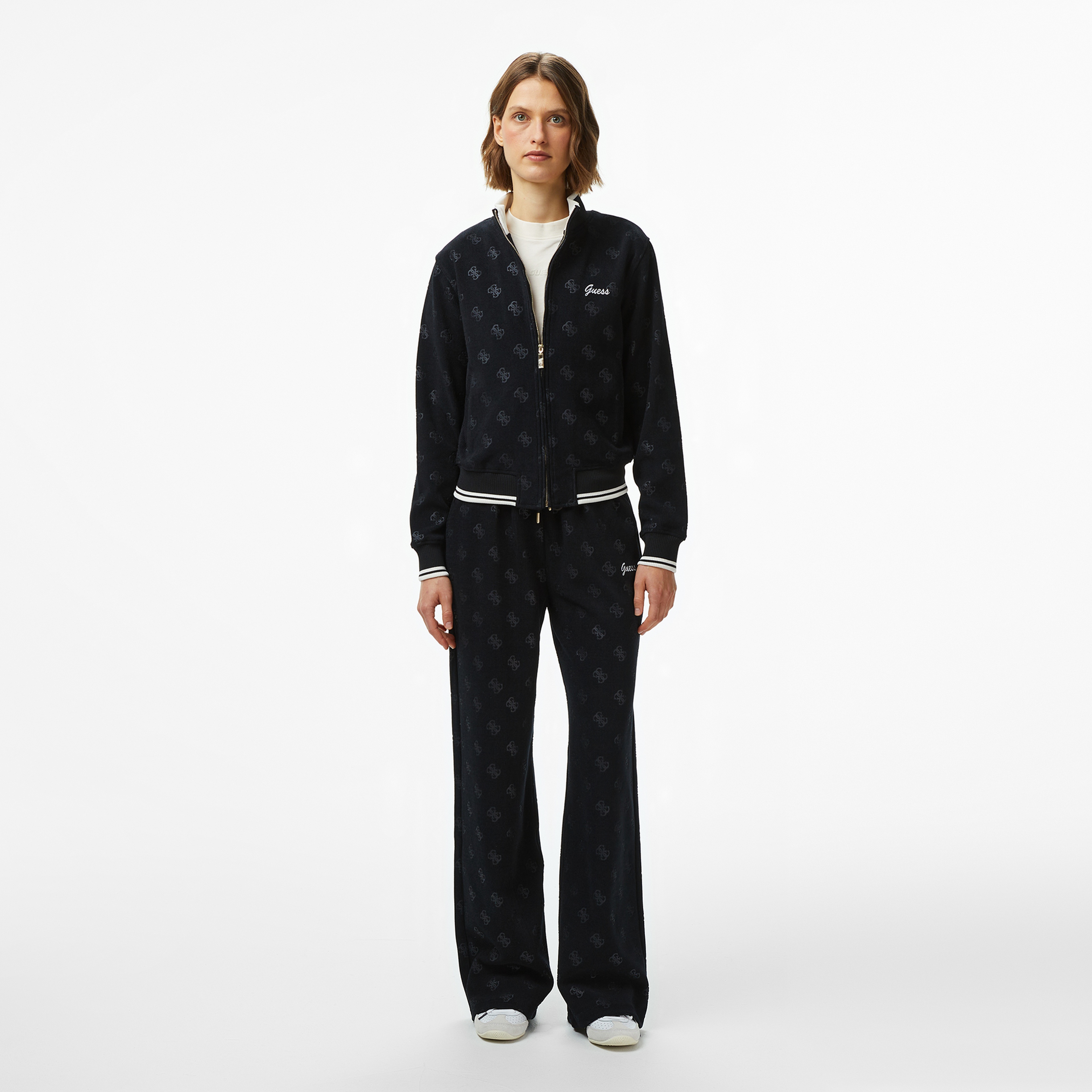 Guess Paulina Kadın Siyah Sweatshirt