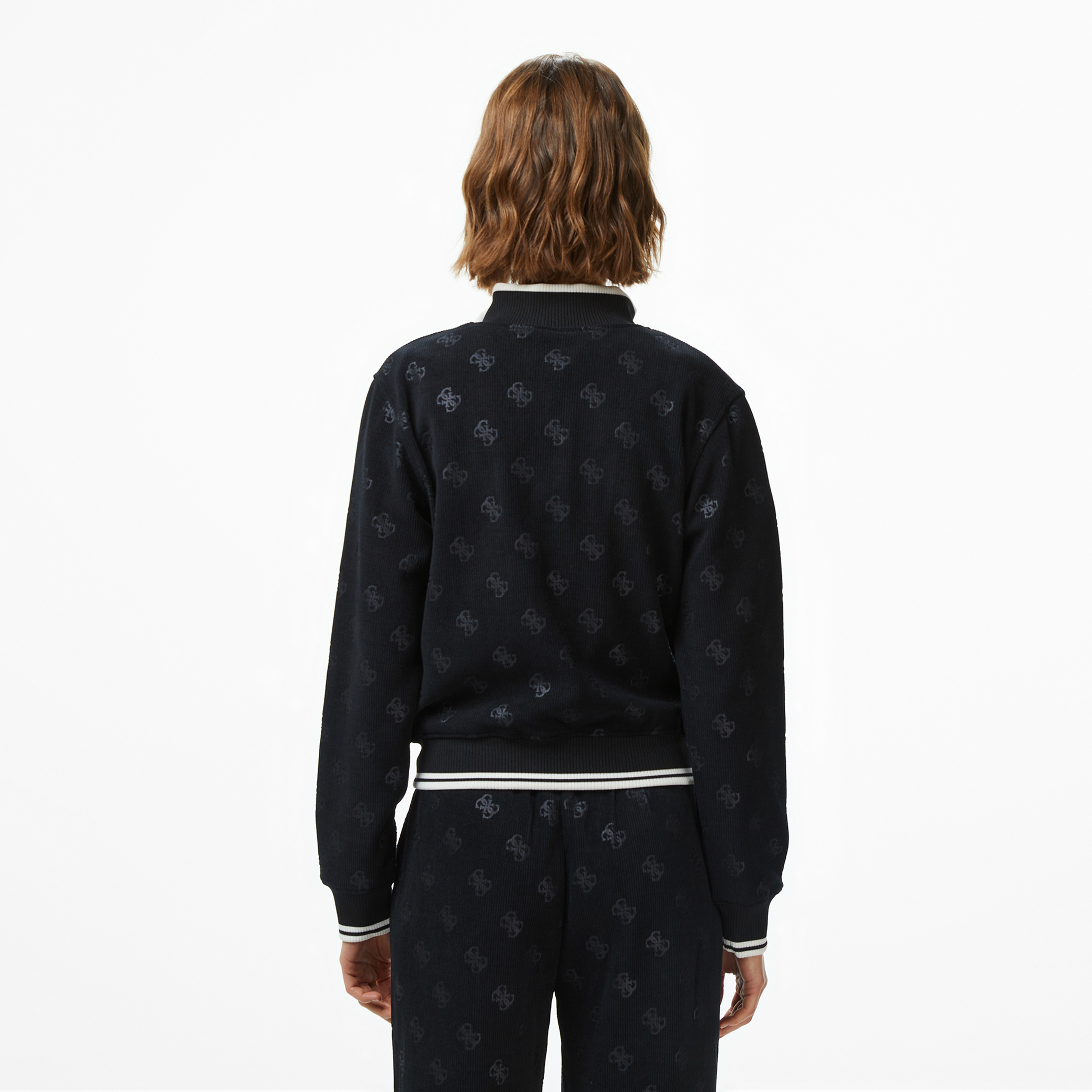 Guess Paulina Kadın Siyah Sweatshirt