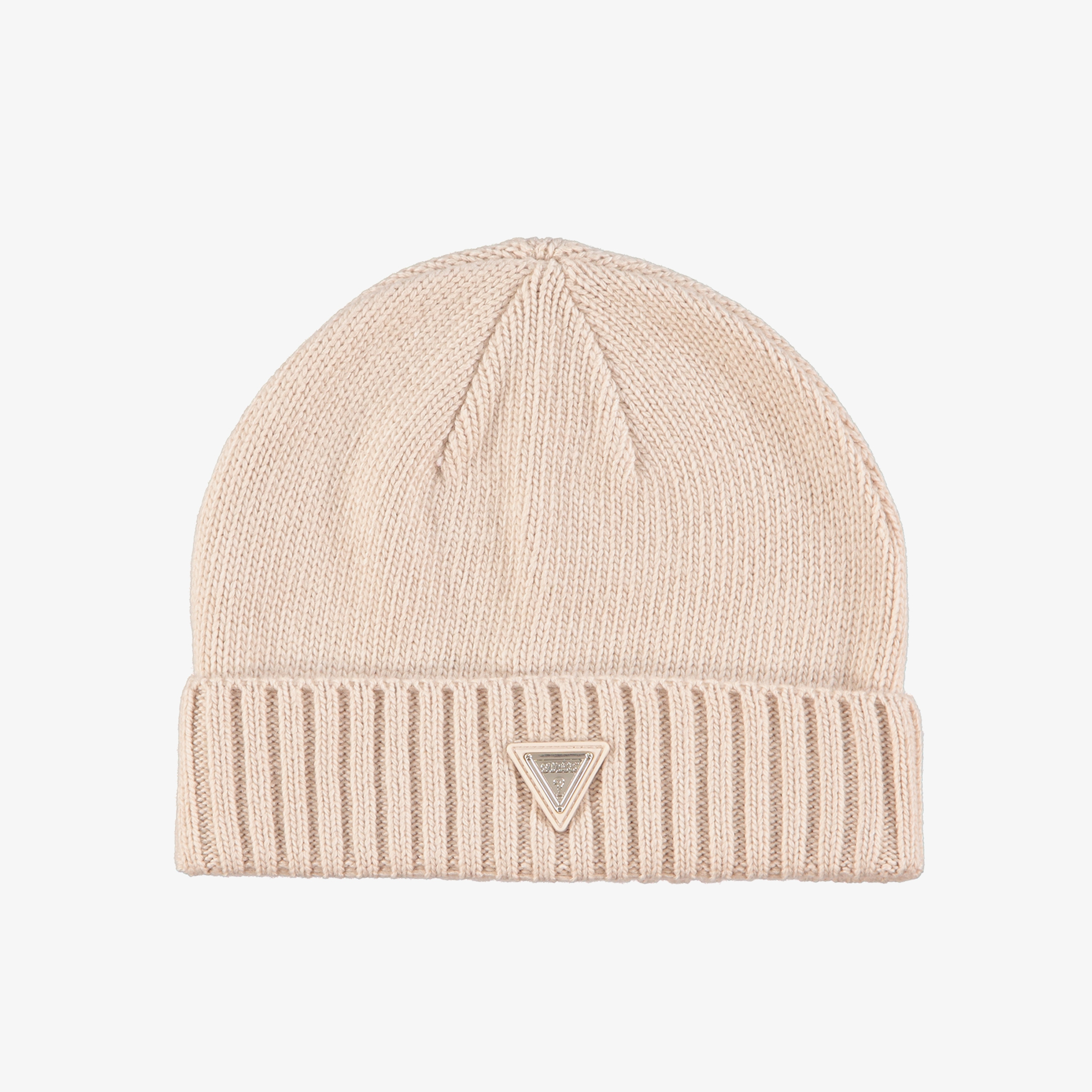 Guess Beanie Yün Karışımlı Kadın Krem Şapka