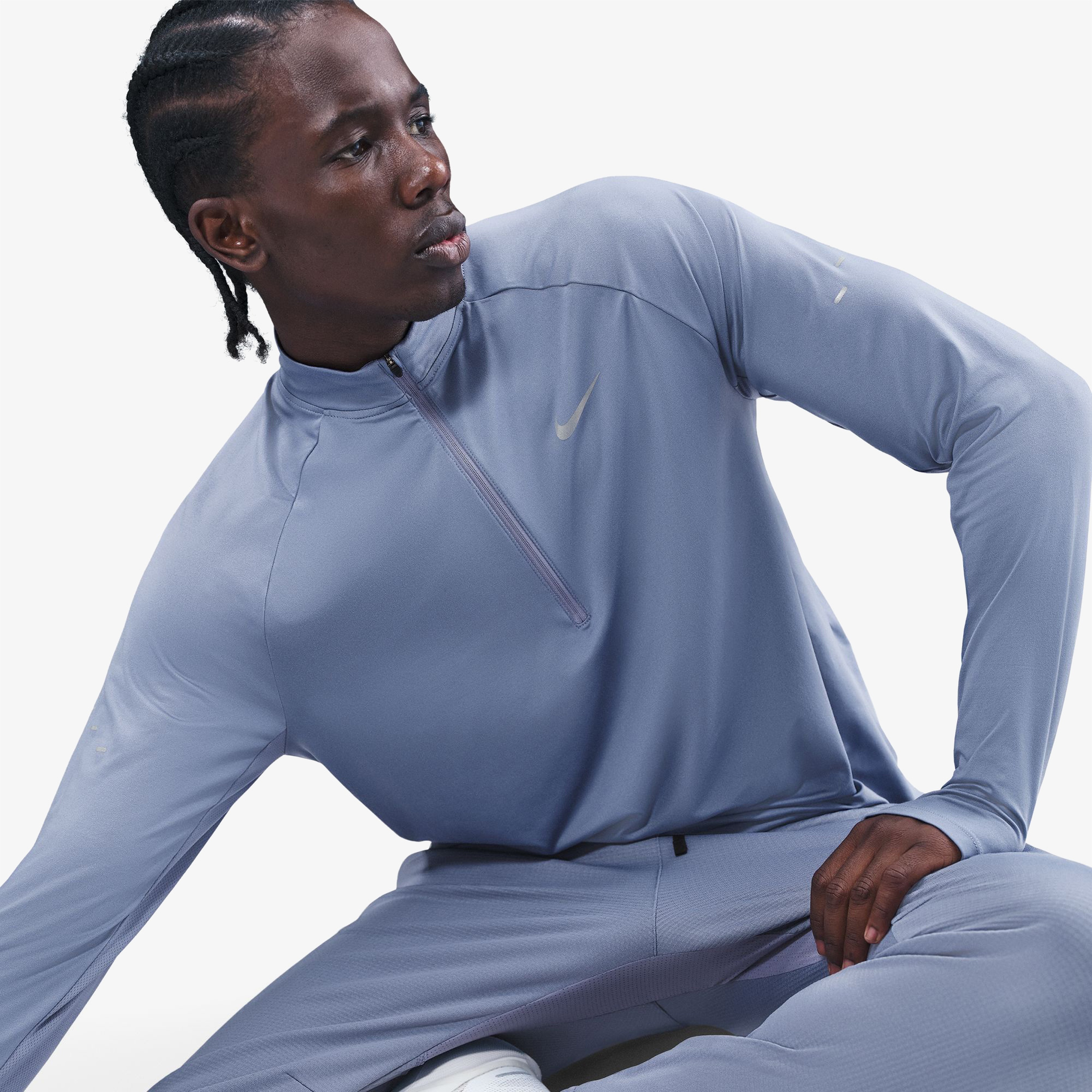 Nike Erkek Mavi Sweatshirt
