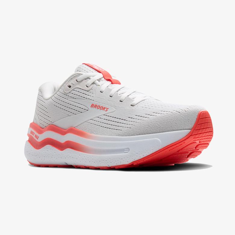 Brooks Ghost Max 2 Kadın Beyaz Koşu Ayakkabısı