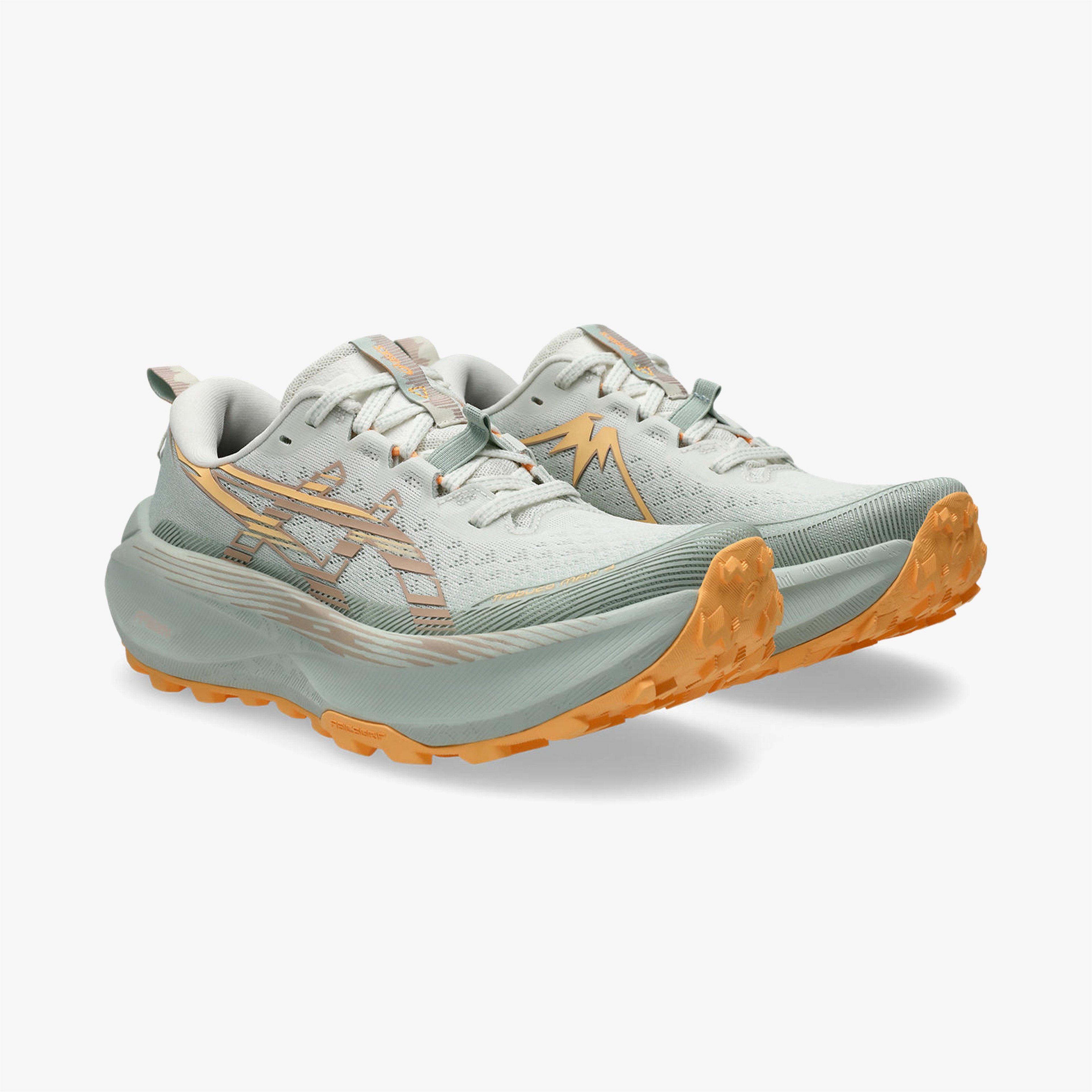 Asics Trabuco Max 4 Kadın Krem Koşu Ayakkabısı