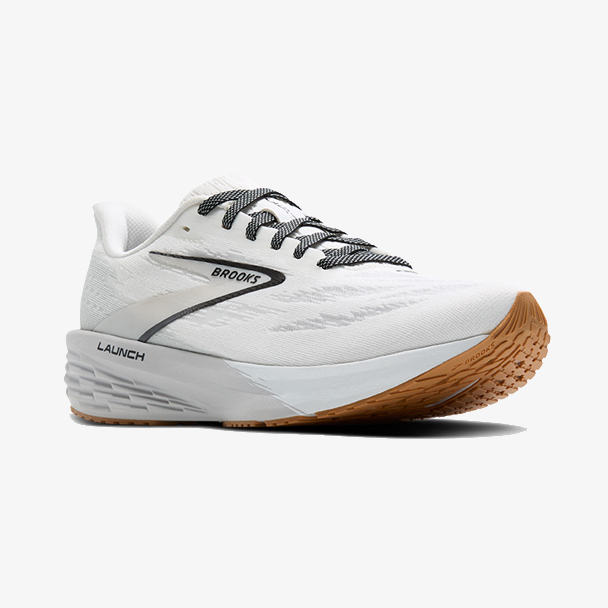 Brooks Launch 11 Erkek Gri/Beyaz Koşu Ayakkabısı