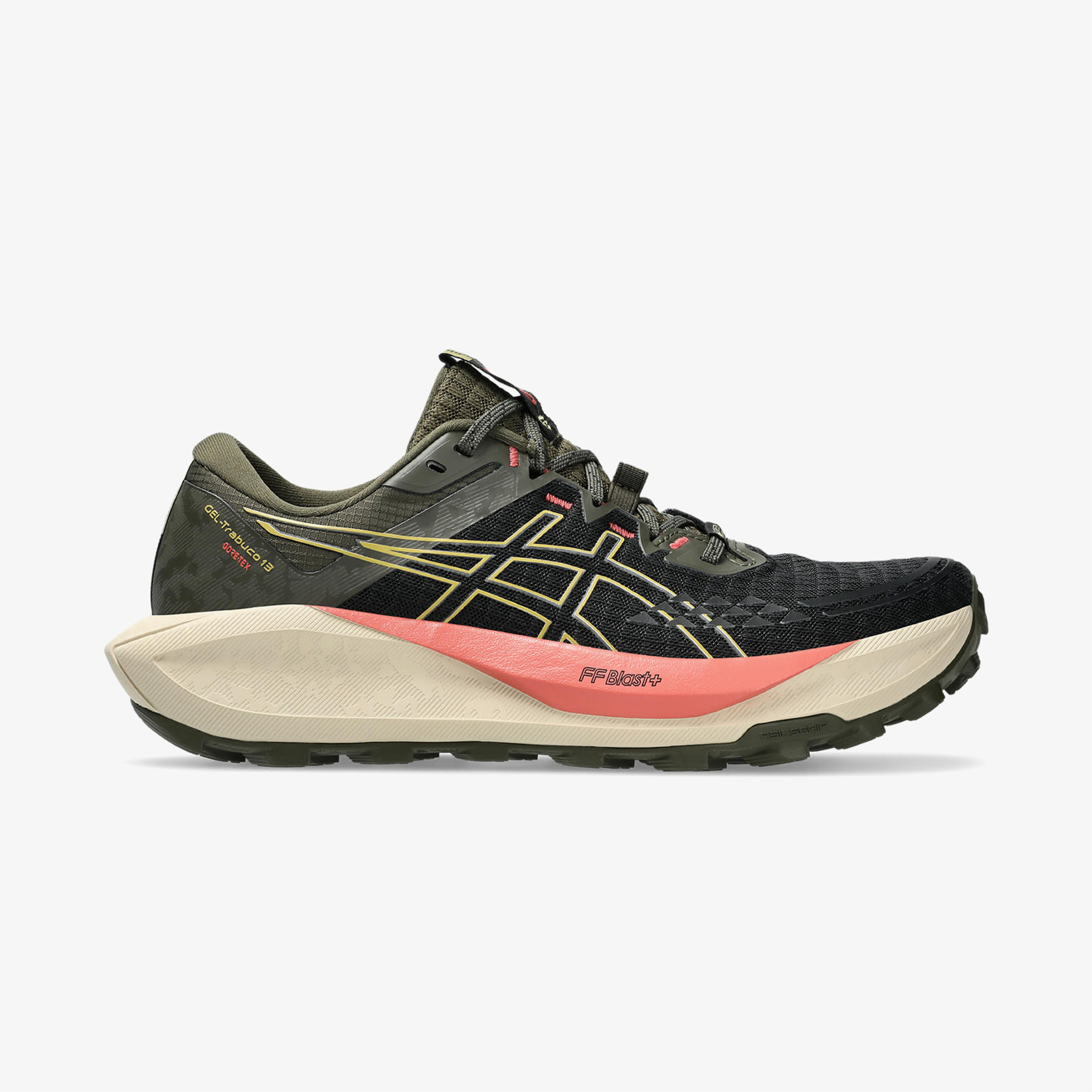 Asics Gel-Trabuco 13 Gore-Tex Kadın Siyah Koşu Ayakkabısı