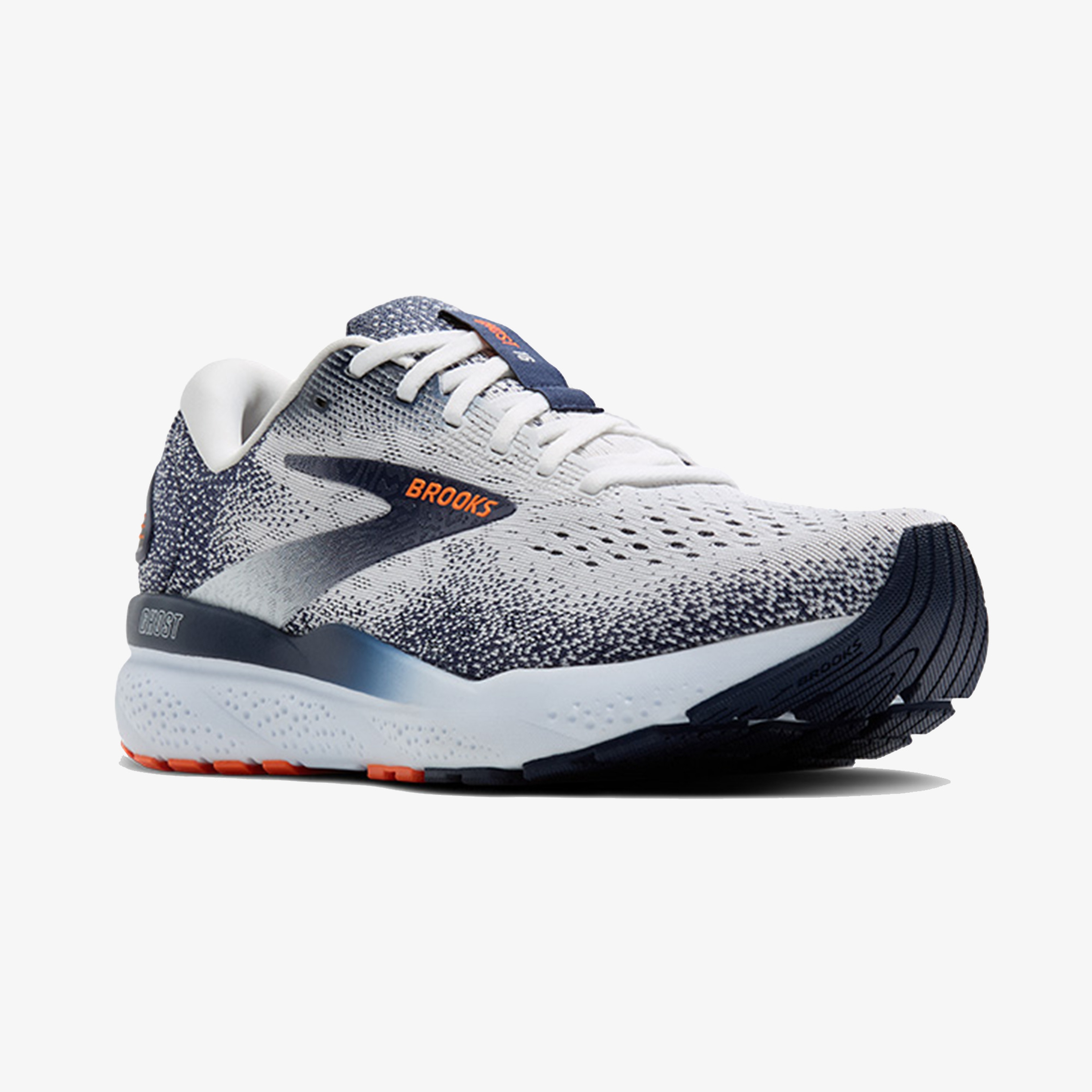 Brooks Ghost 16 Erkek Beyaz Koşu Ayakkabısı