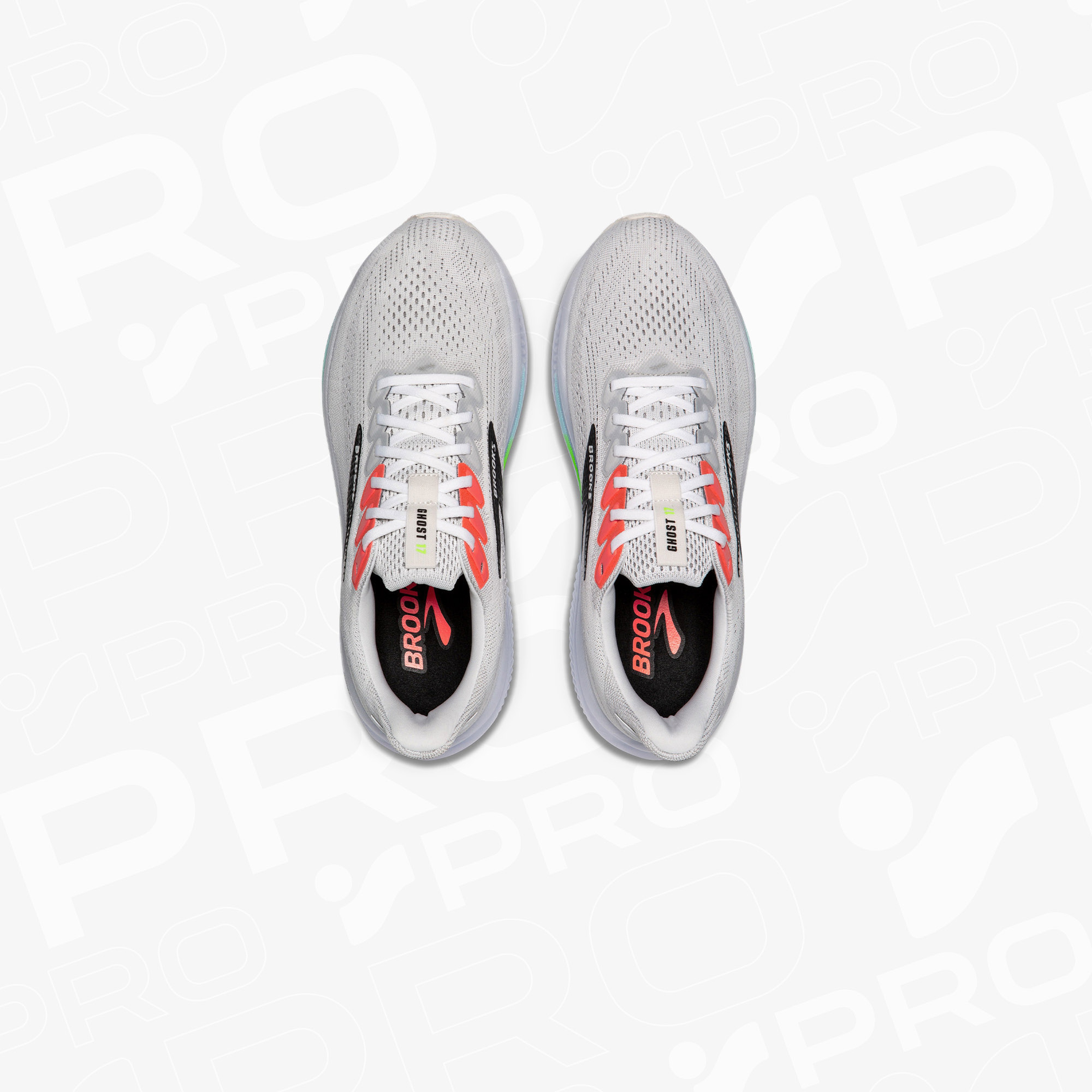 Brooks Ghost 17 Erkek Beyaz Koşu Ayakkabısı
