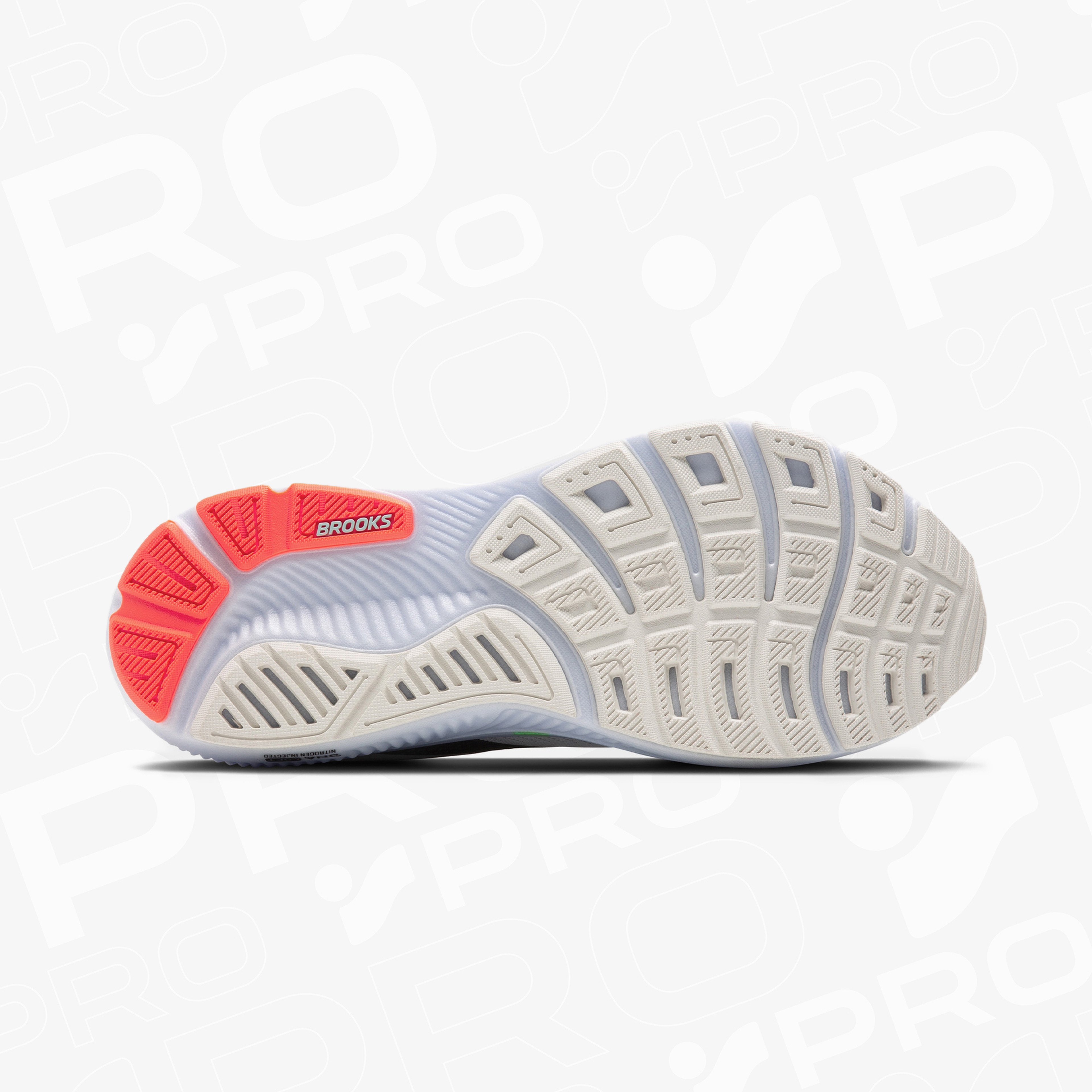 Brooks Ghost 17 Erkek Beyaz Koşu Ayakkabısı