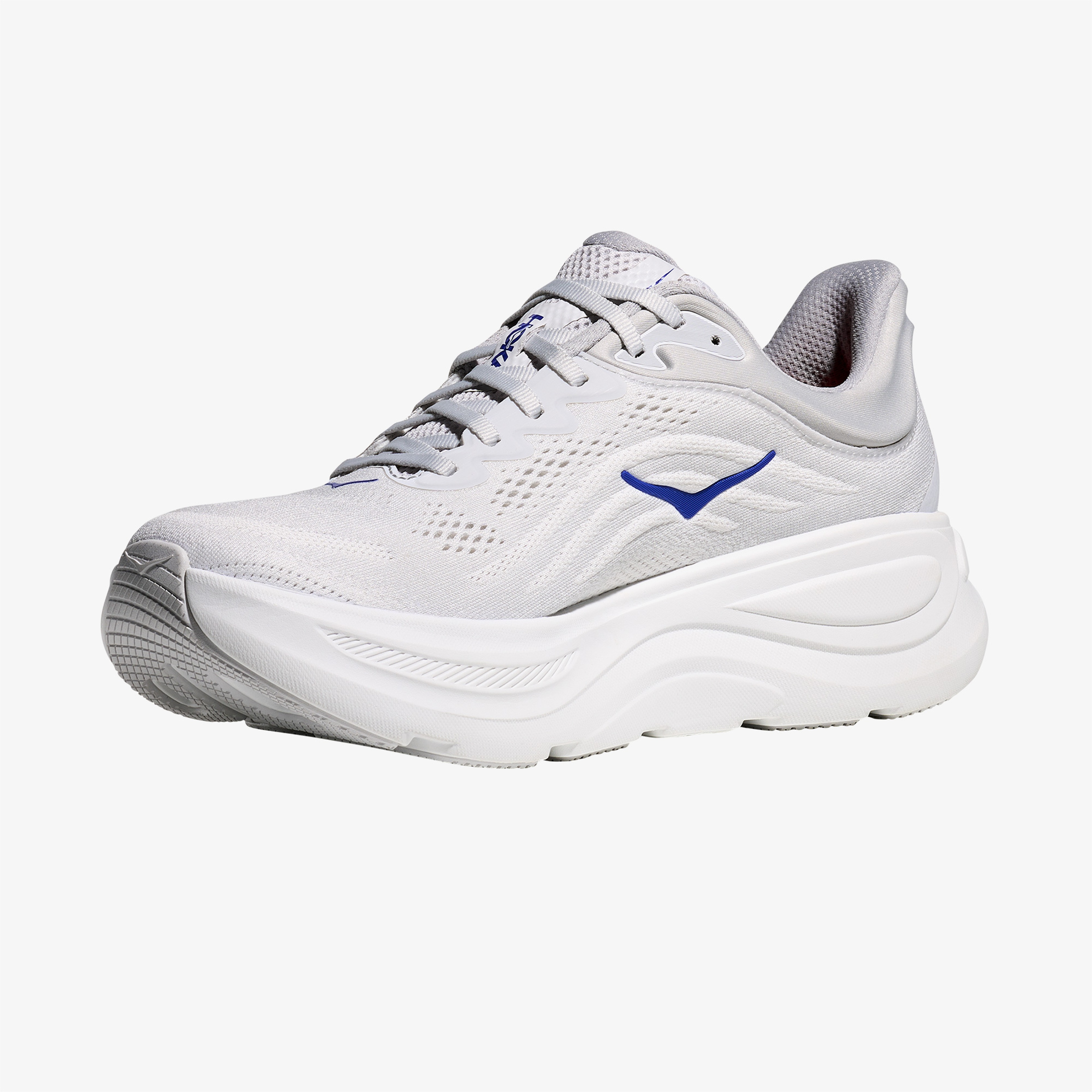 Hoka Bondi 9 Erkek Gri Yol Koşu Ayakkabısı