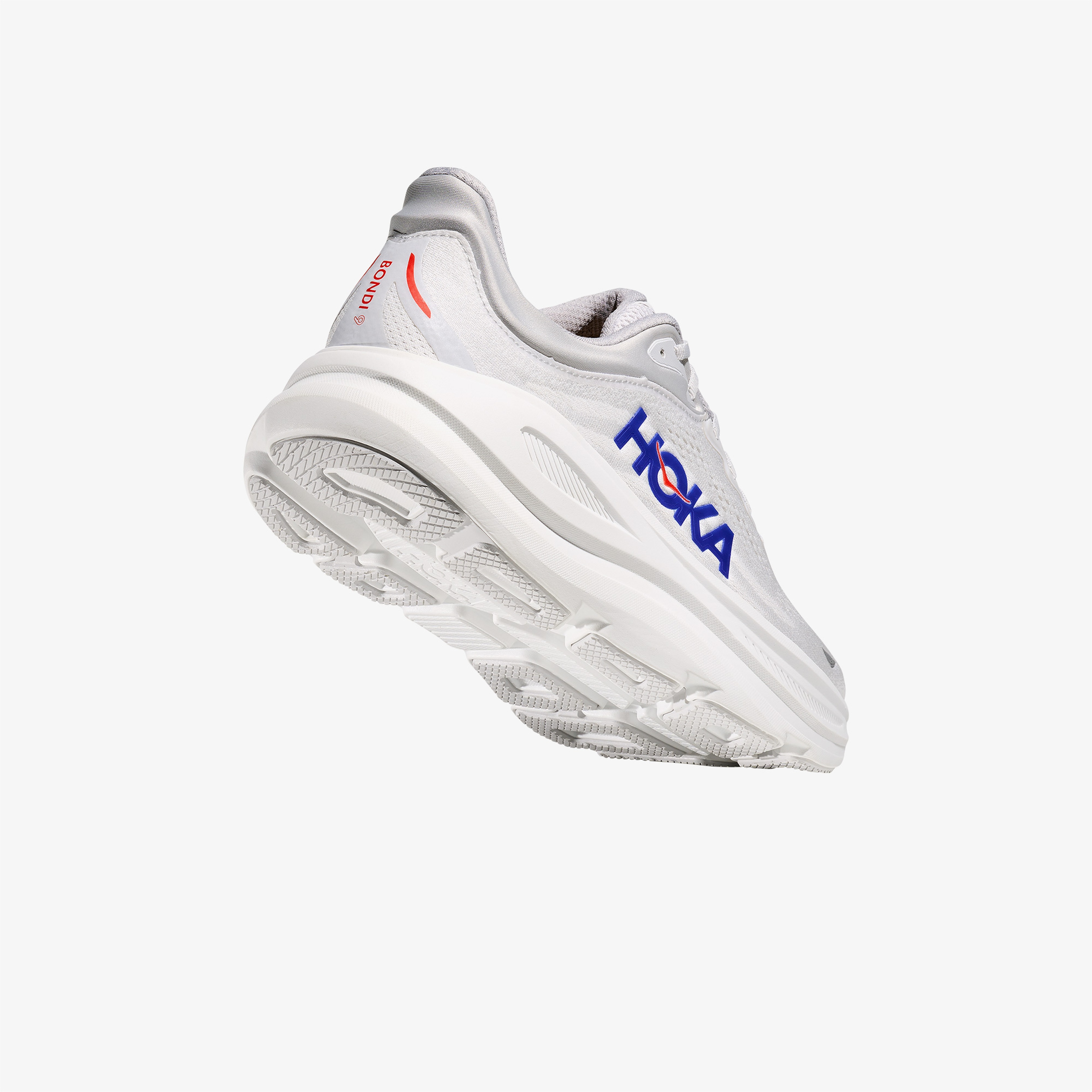 Hoka Bondi 9 Erkek Gri Yol Koşu Ayakkabısı