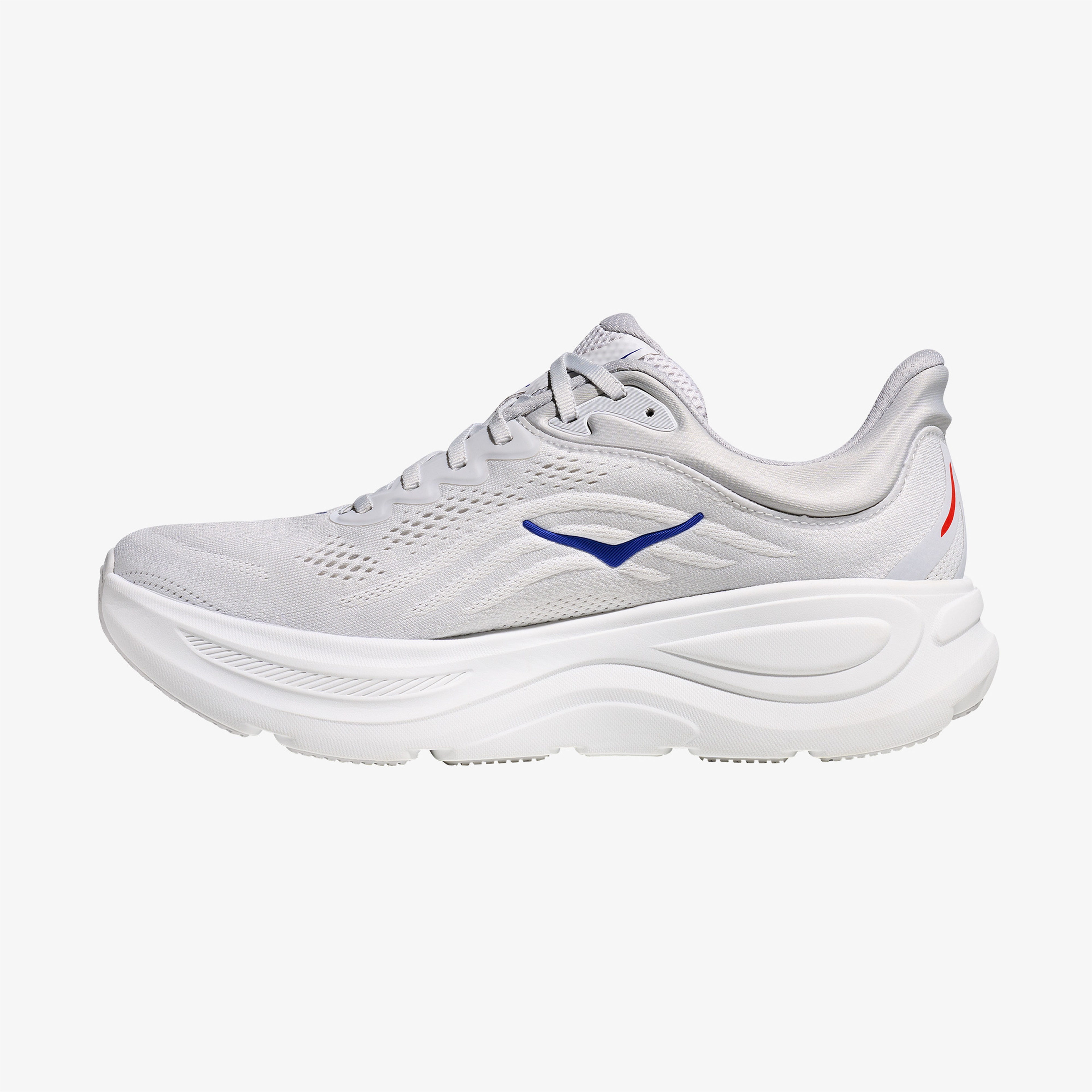 Hoka Bondi 9 Erkek Gri Yol Koşu Ayakkabısı