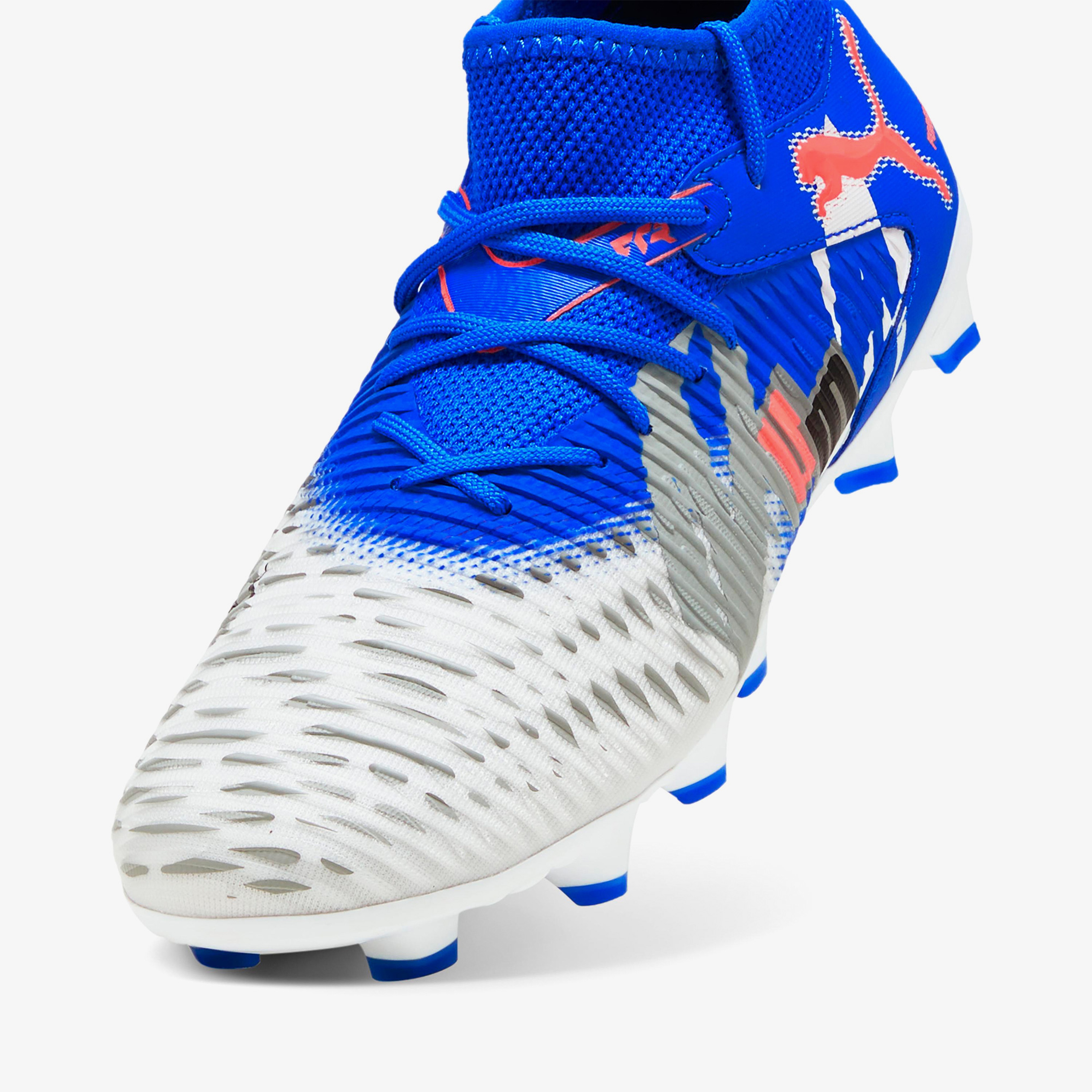Puma Future 8 Match Frvr Fg/Ag Çocuk Beyaz Çim Saha Kramponu