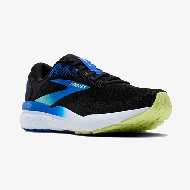 Brooks Siyah Brooks Ghost 16 Erkek Siyah/Mavi Koşu Ayakkabısı