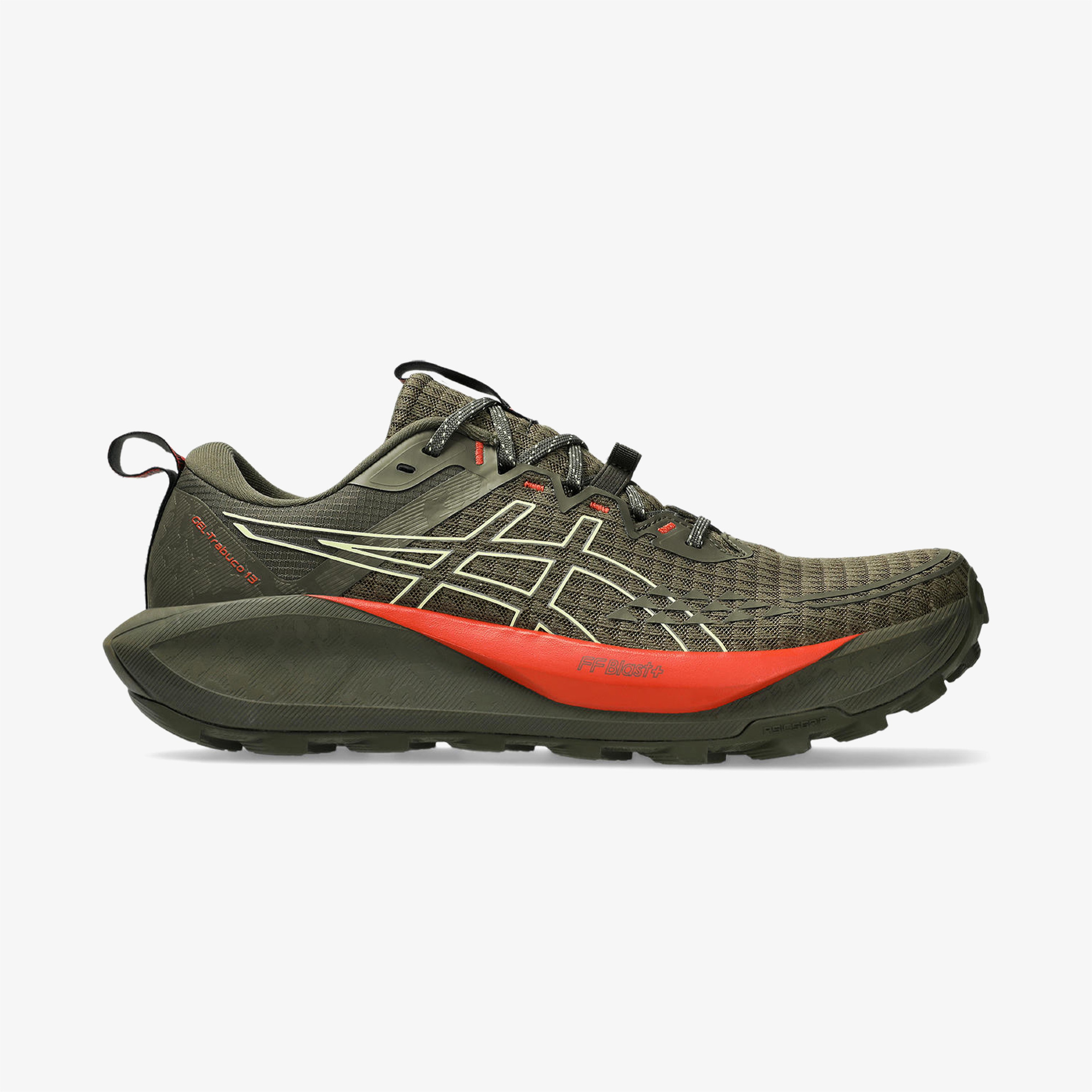 Asics Gel-Trabuco 13 Erkek Haki Koşu Ayakkabısı