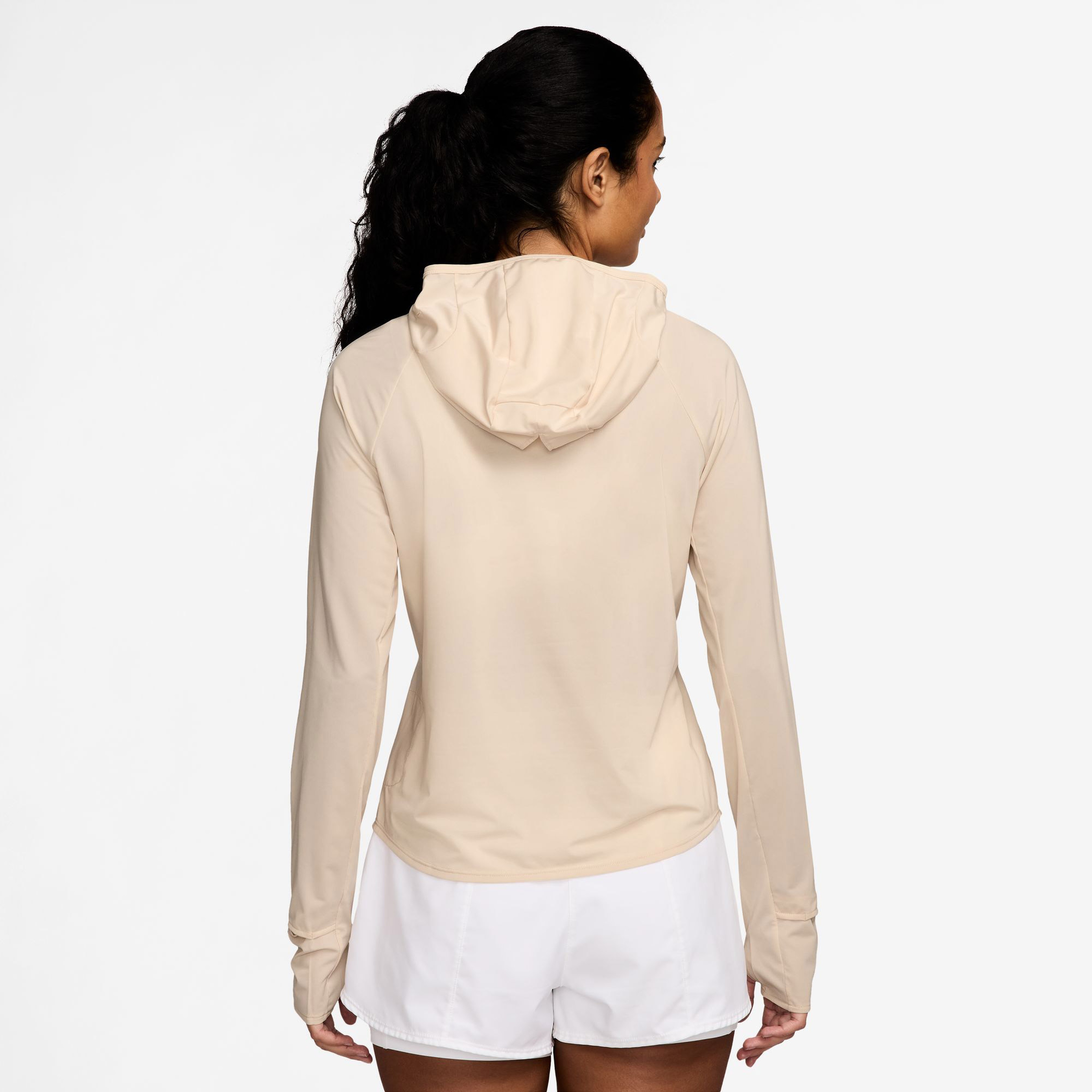Nike Trail Kadın Bej Koşu Sweatshirt