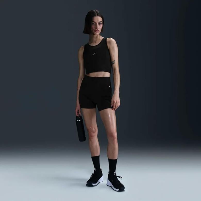 Nike Np Sculpt Dri-Fit Hr 5in Shrt Gg Kadın Siyah Şort