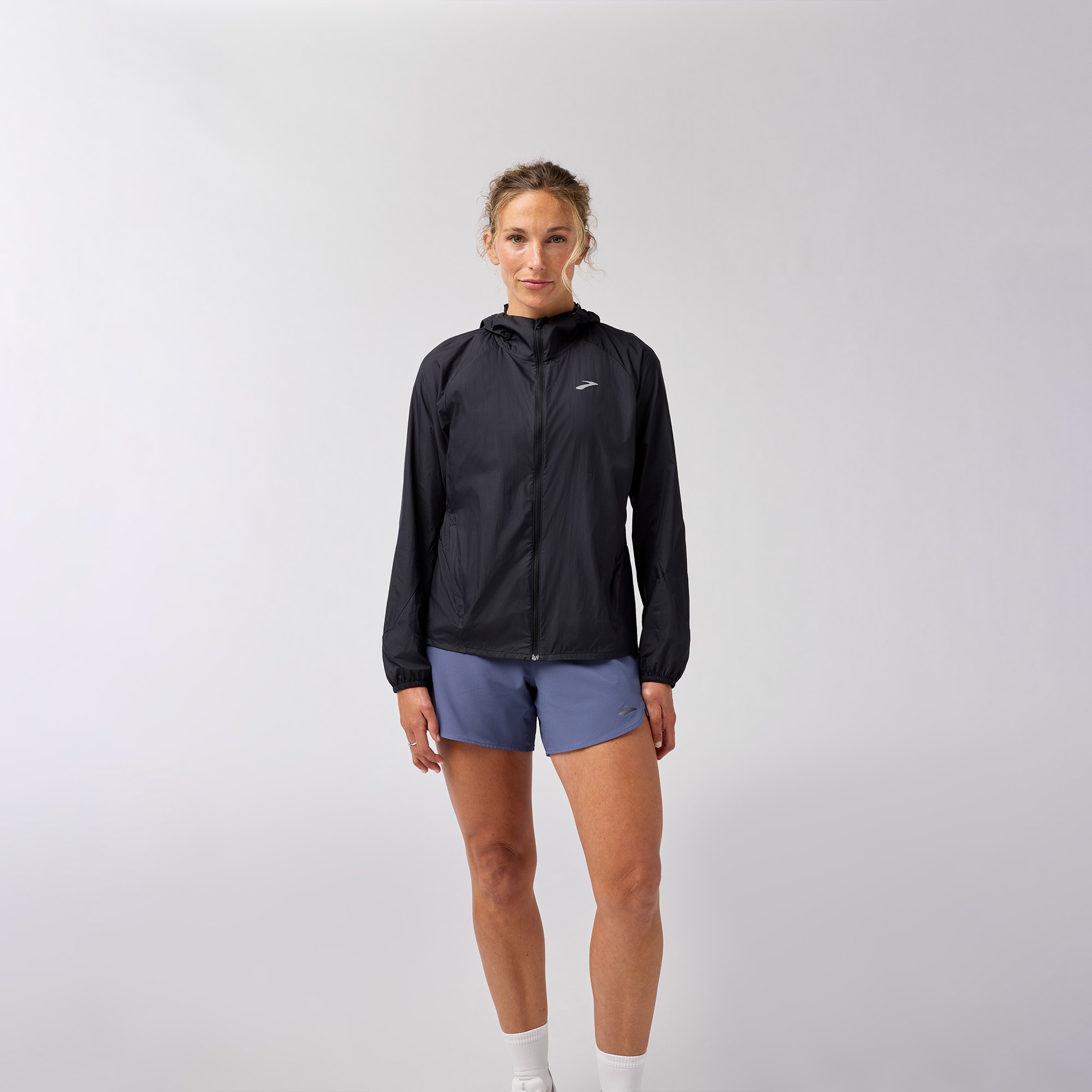 Brooks Canopy 2.0 Kadın Siyah Koşu Ceketi