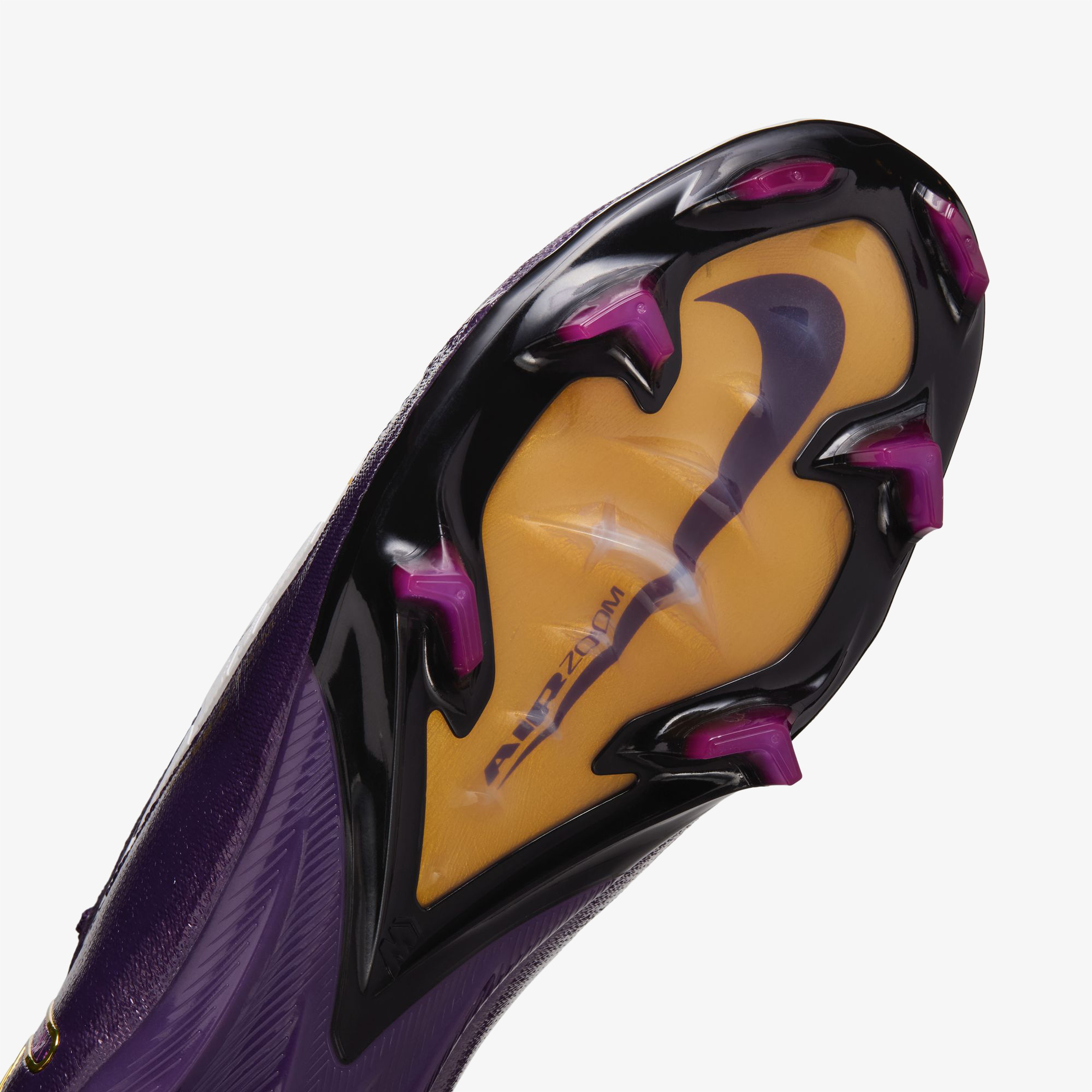 Nike Mercurial Vapor 16 Elite "Kylian Mbappe" Erkek Mor Çim Saha Kramponu