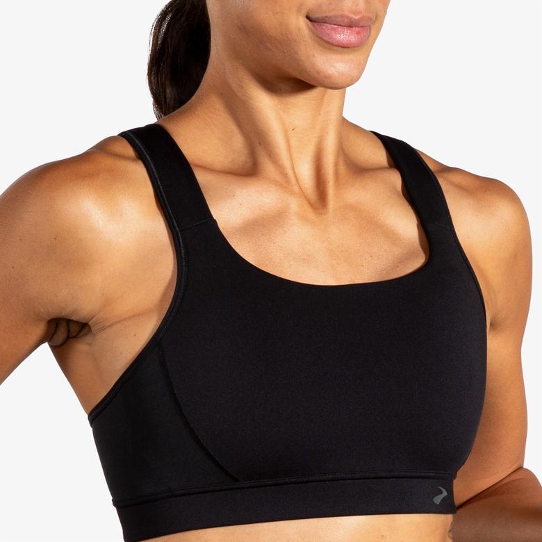 Brooks Convertible 2.0 Sports Kadın Siyah Bra