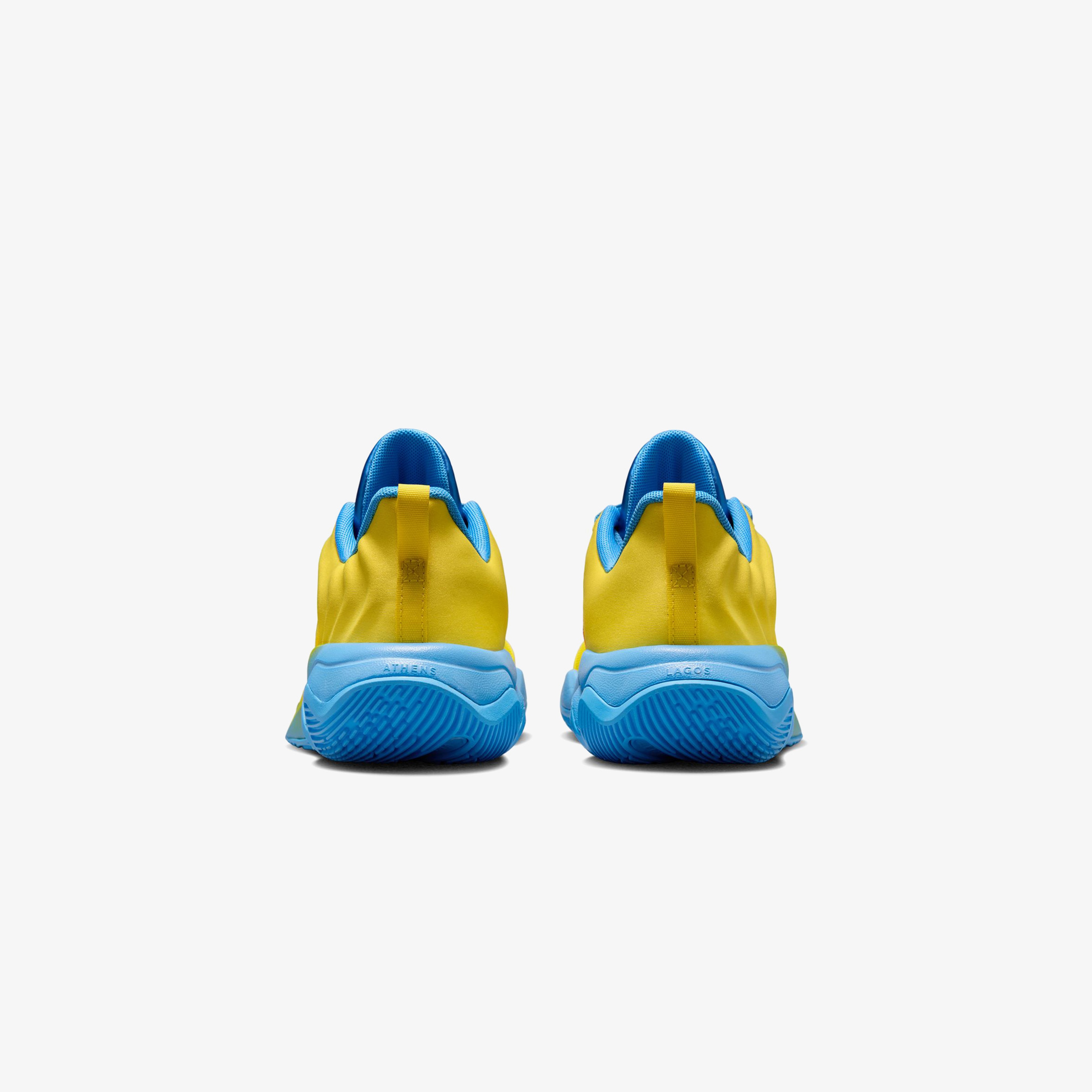 Nike Giannis Immortality 4 Çocuk Sarı Basketbol Ayakkabısı