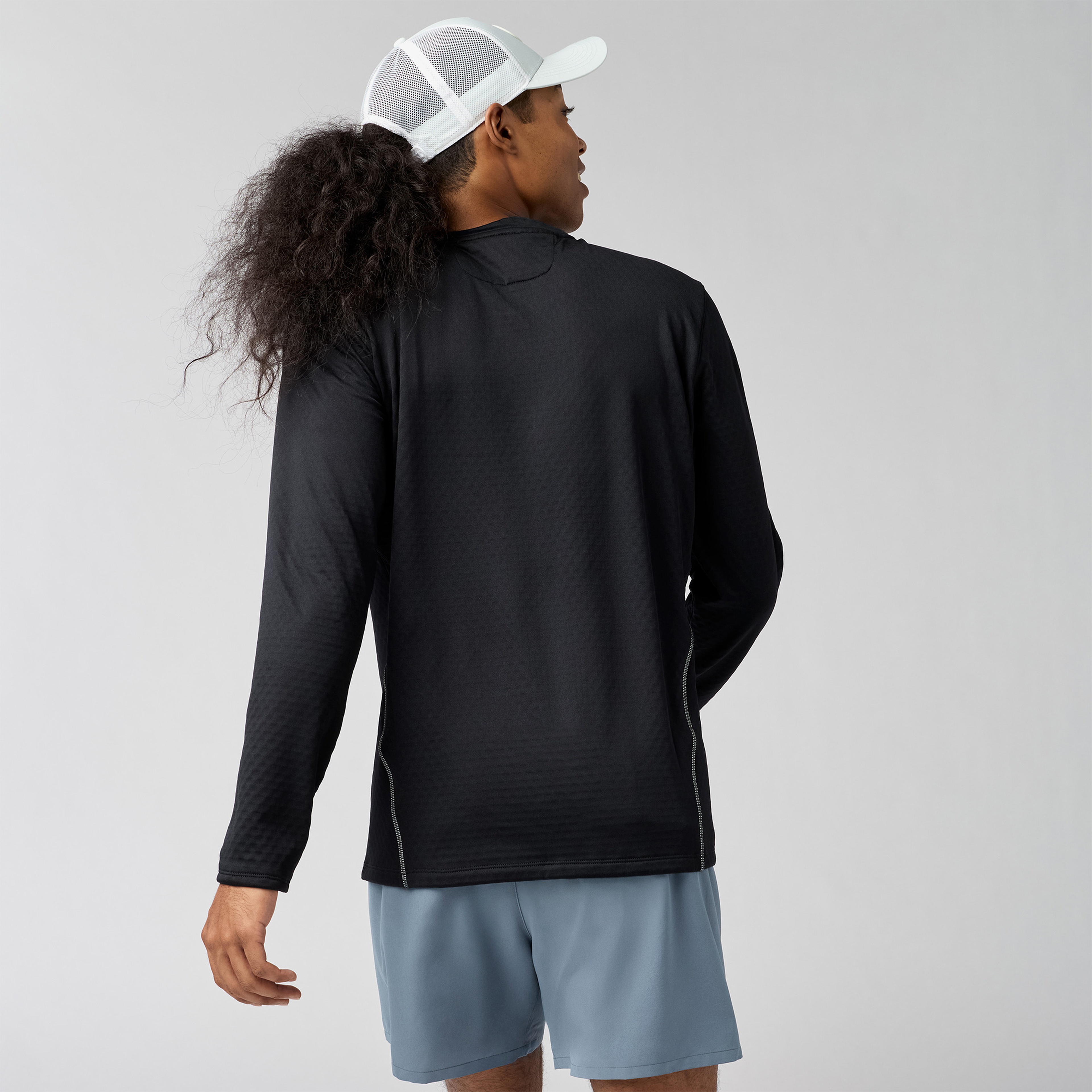 Brooks Erkek Siyah Sweatshirt