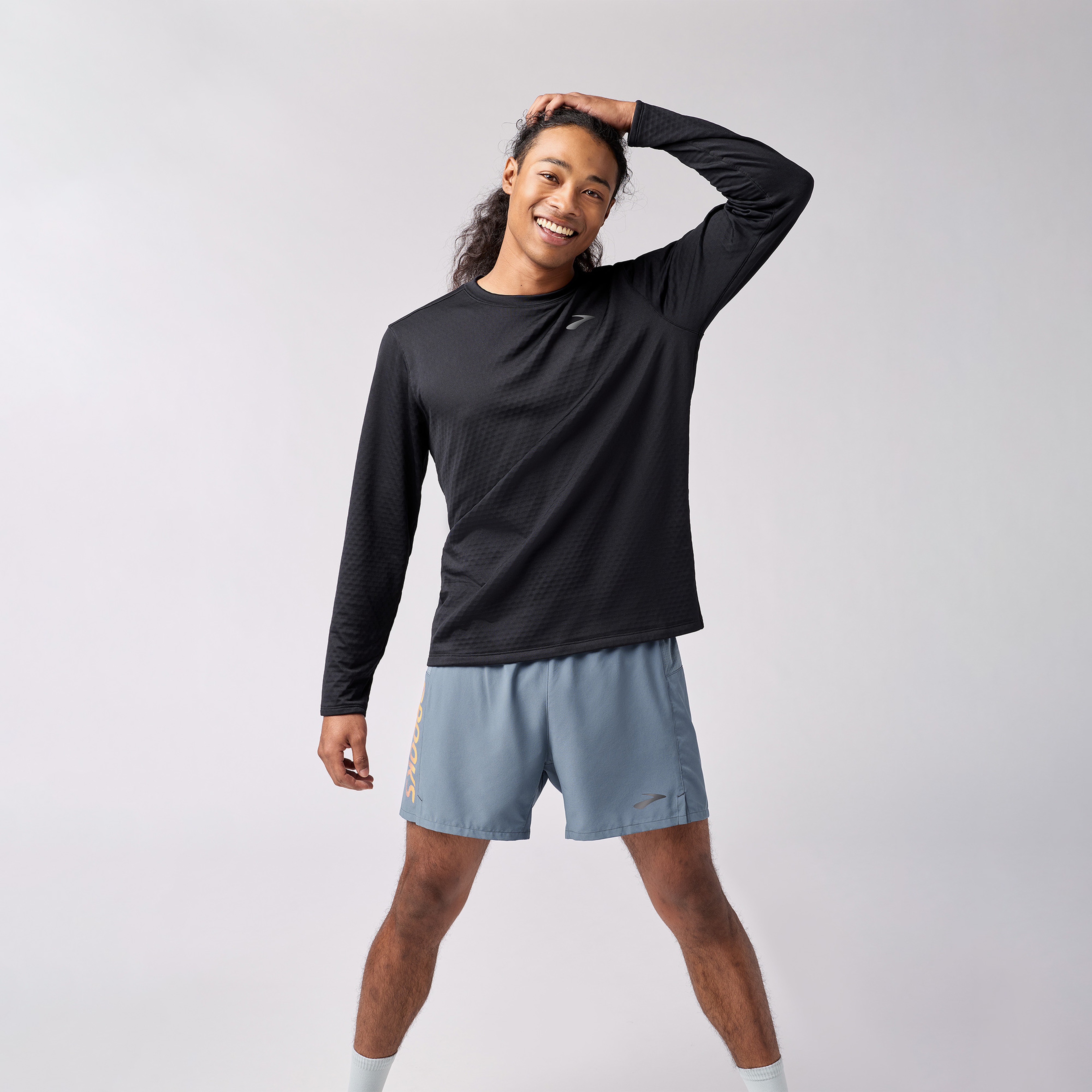 Brooks Erkek Siyah Sweatshirt