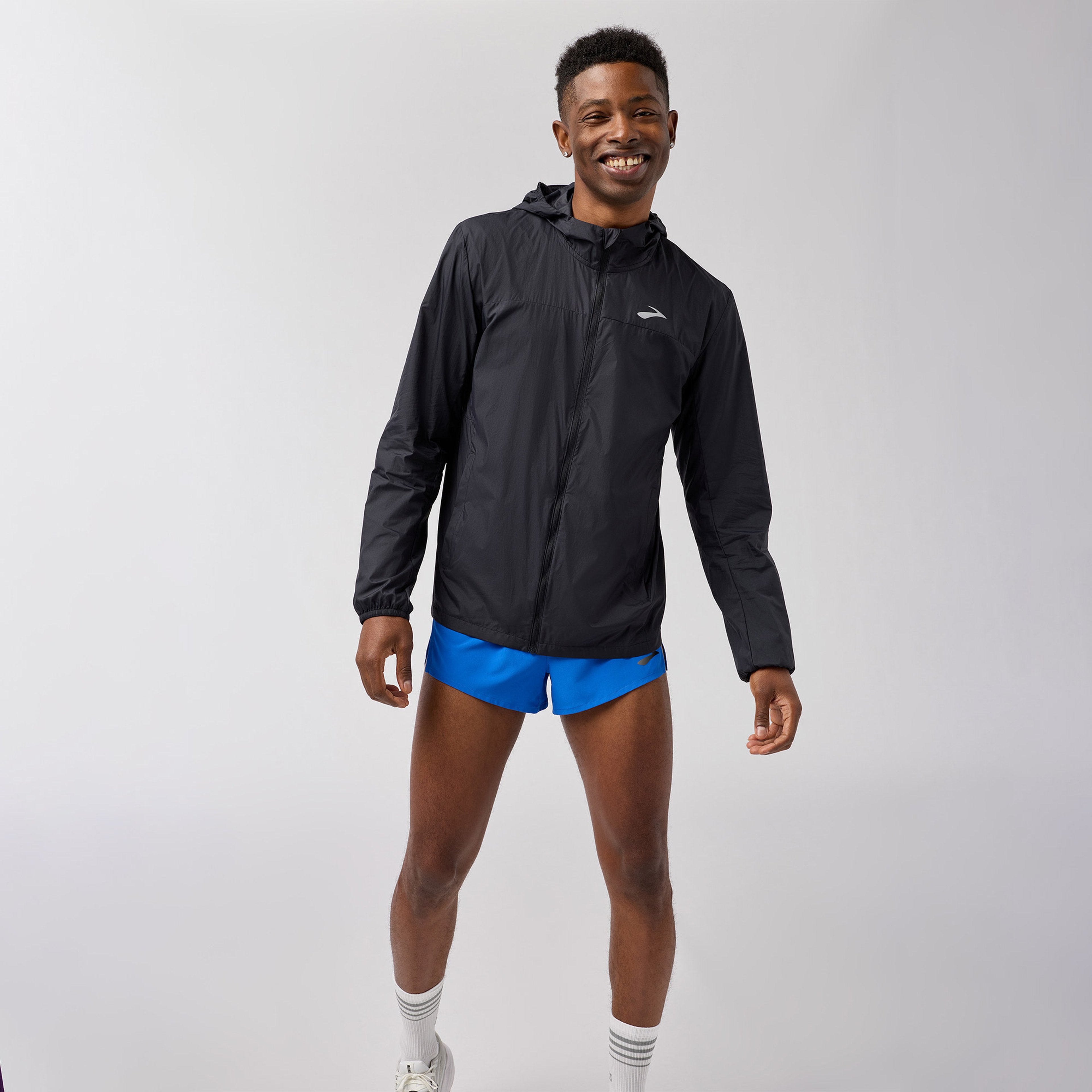 Brooks Canopy 2.0 Erkek Siyah Koşu Ceketi