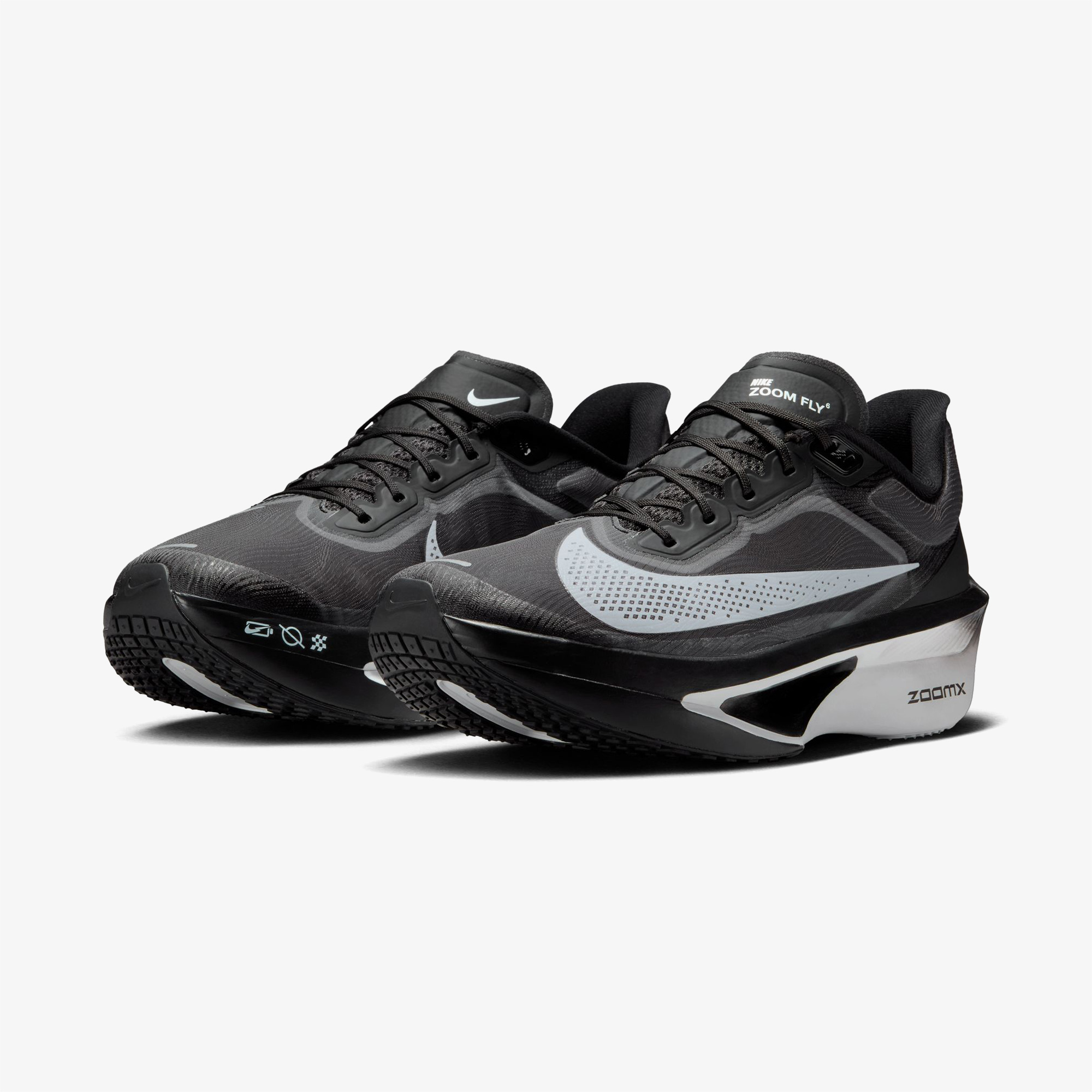 Nike Zoom Fly 6 Erkek Siyah Koşu Ayakkabısı