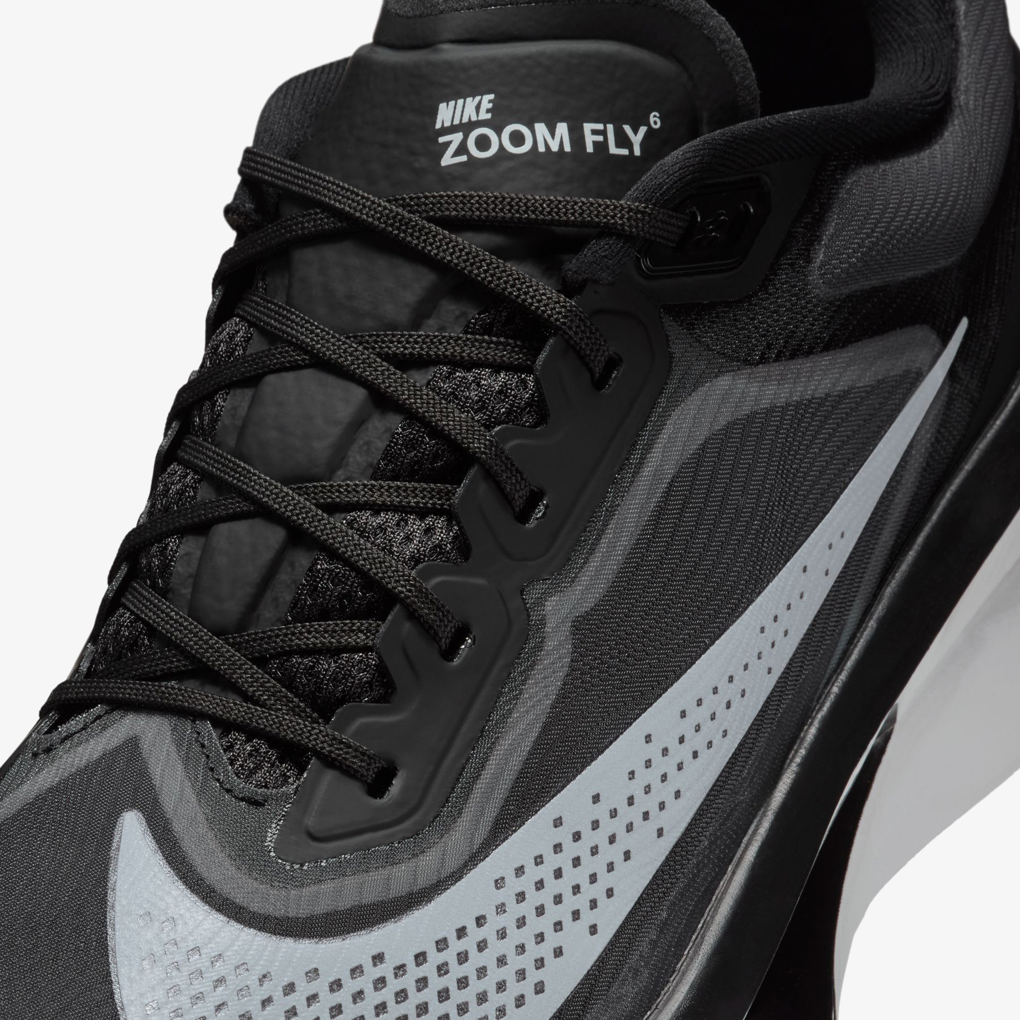 Nike Zoom Fly 6 Erkek Siyah Koşu Ayakkabısı