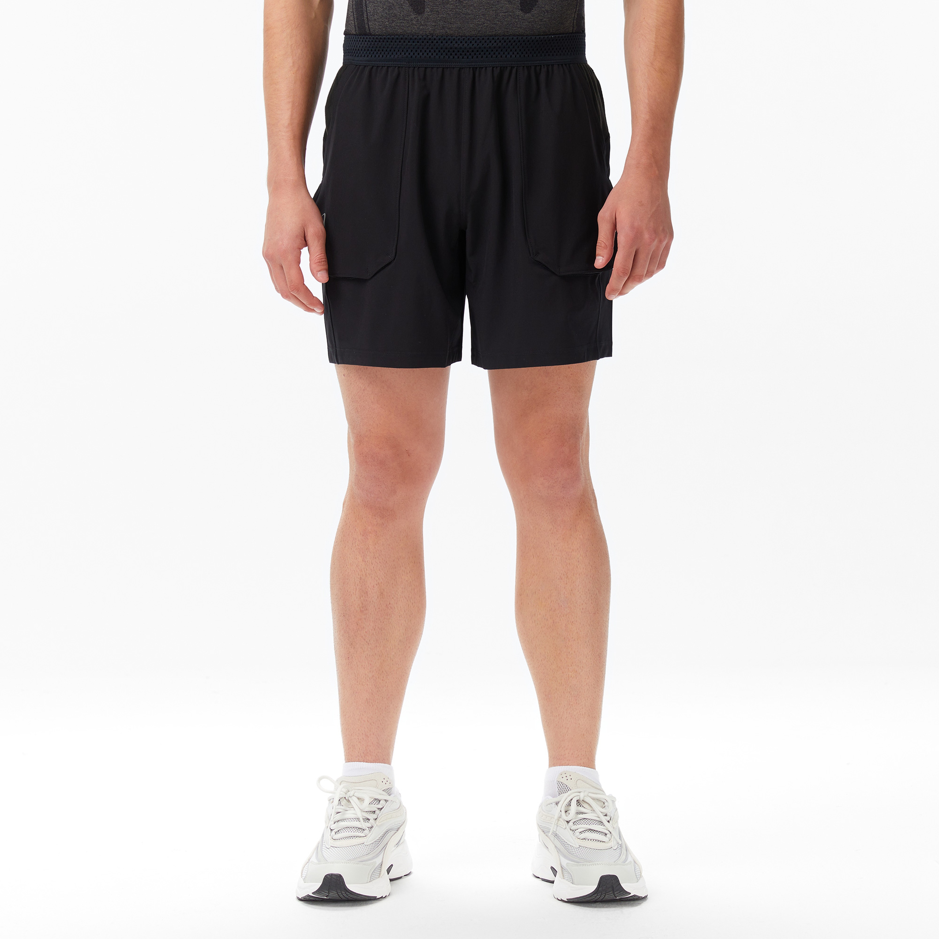 Asics Match 7in Erkek Siyah Tenis Şortu