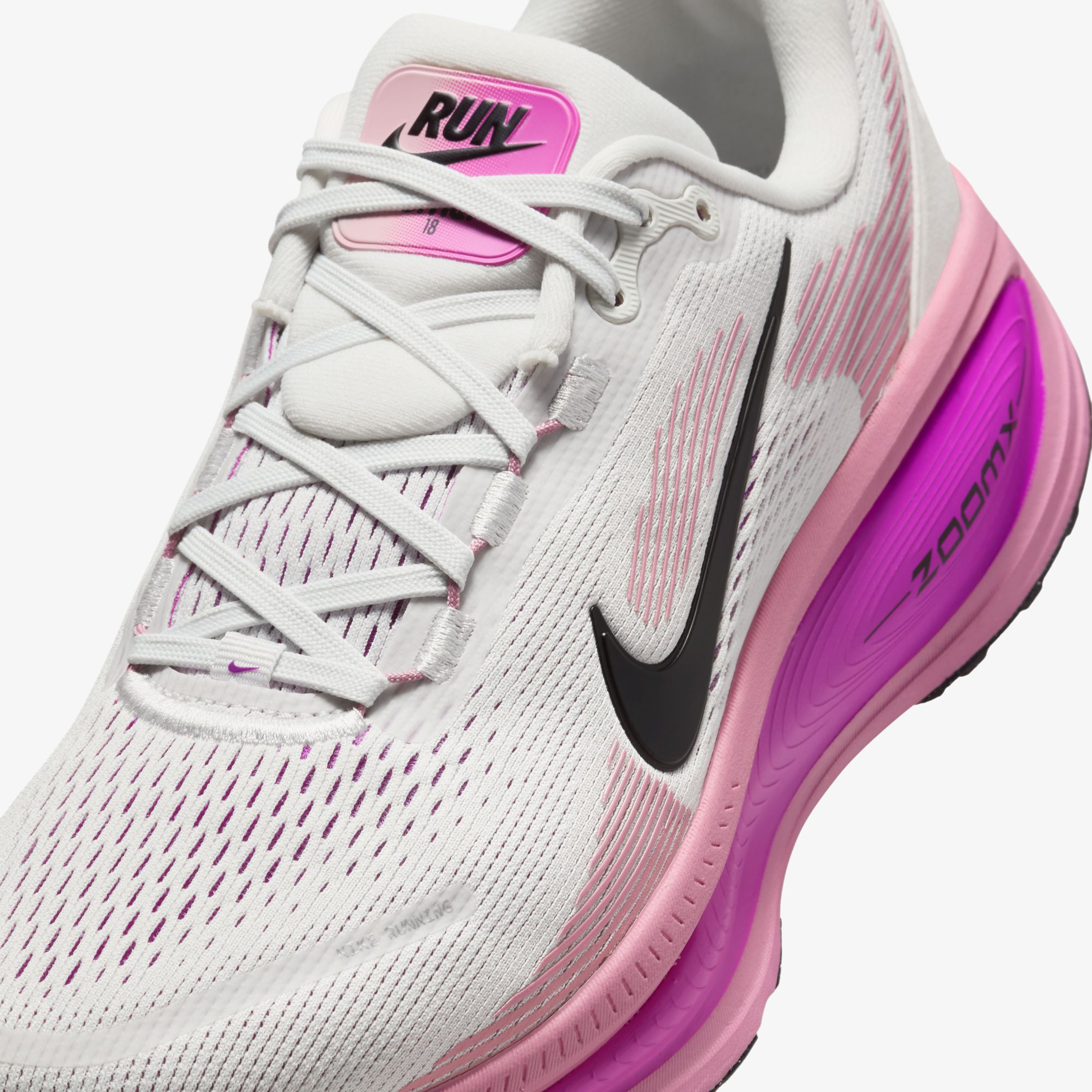 Nike Vomero 18 Kadın Gri Koşu Ayakkabısı