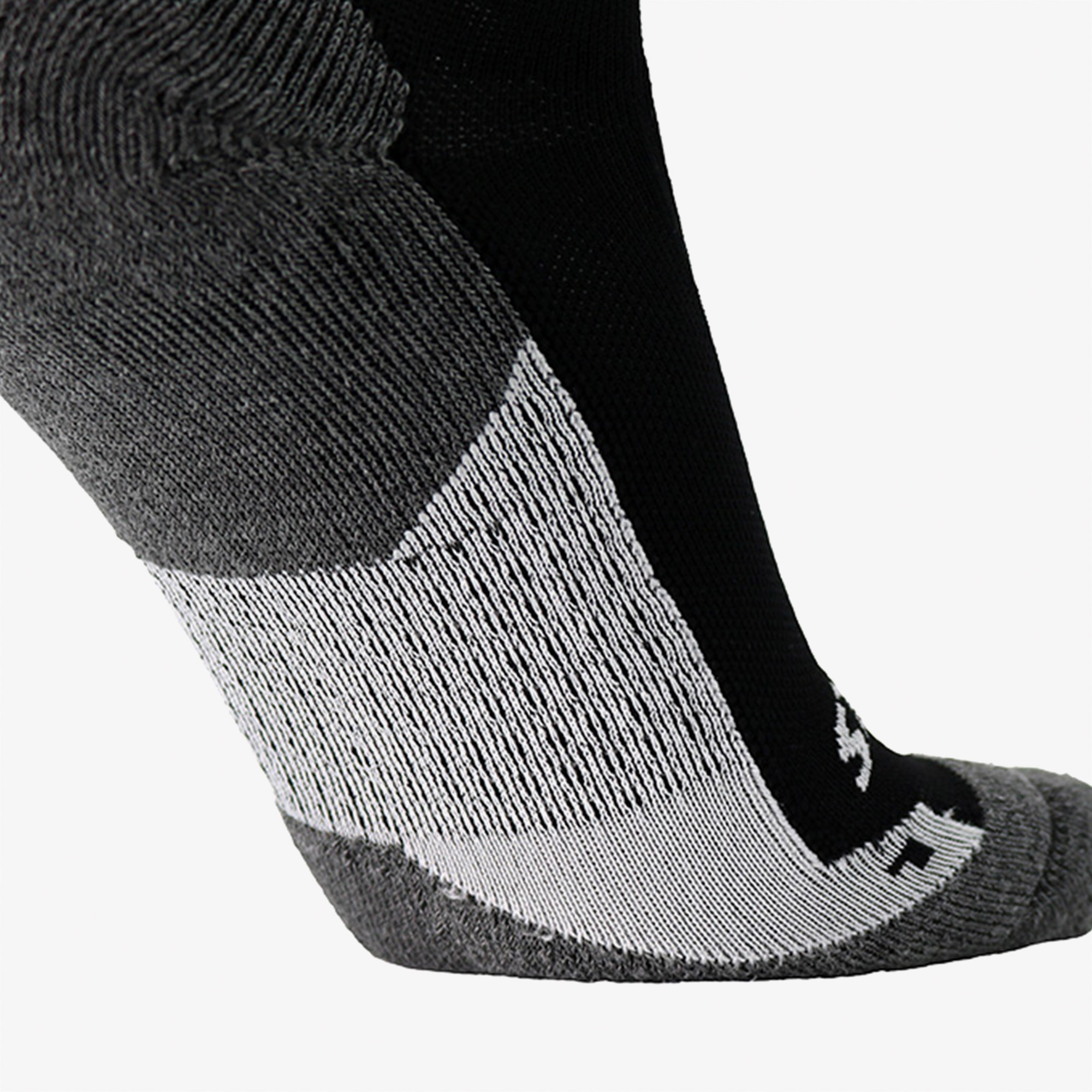 Brooks Ghost Crew Unisex Siyah Koşu Çorabı