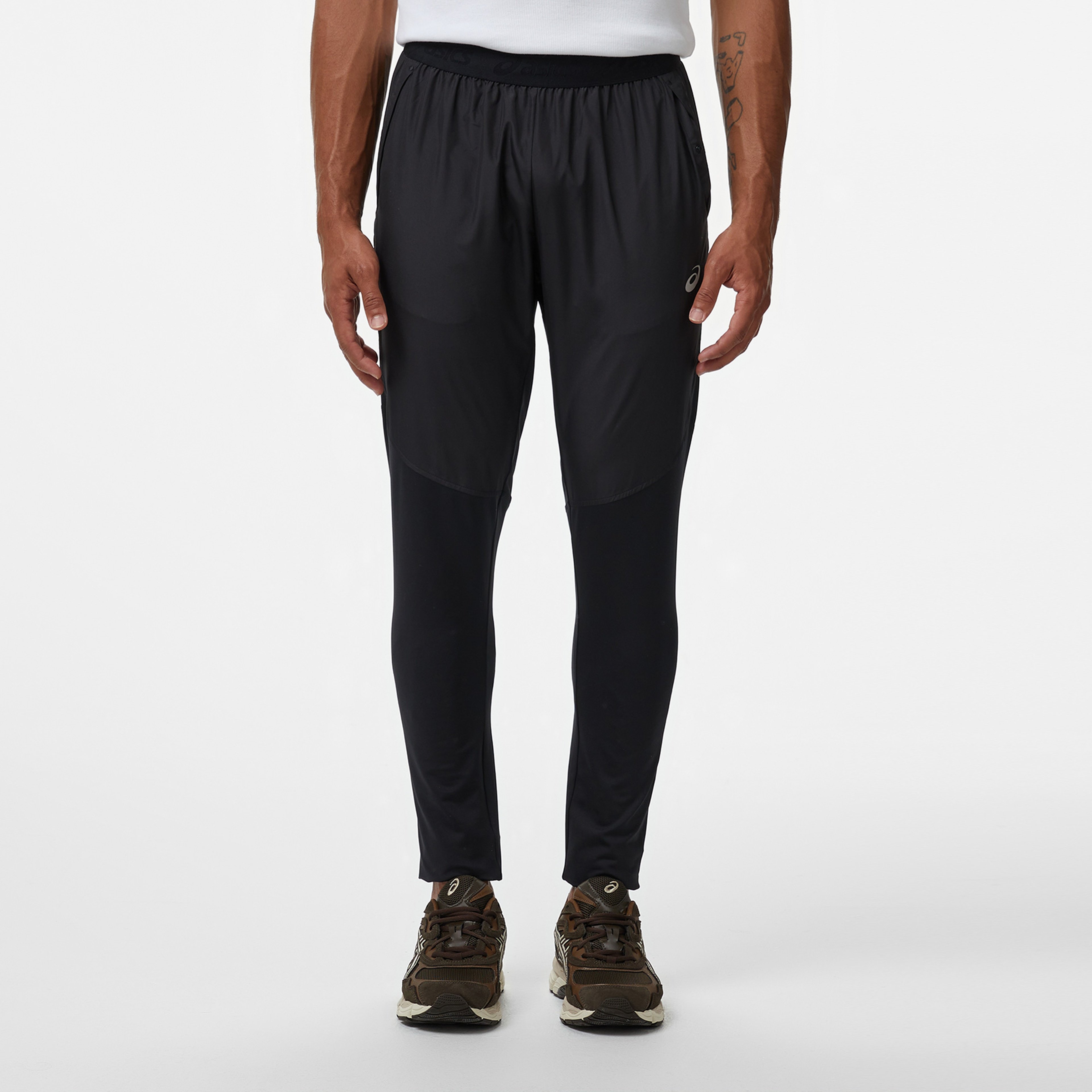 Asics Road Pant Erkek Siyah Koşu Eşofman Altı