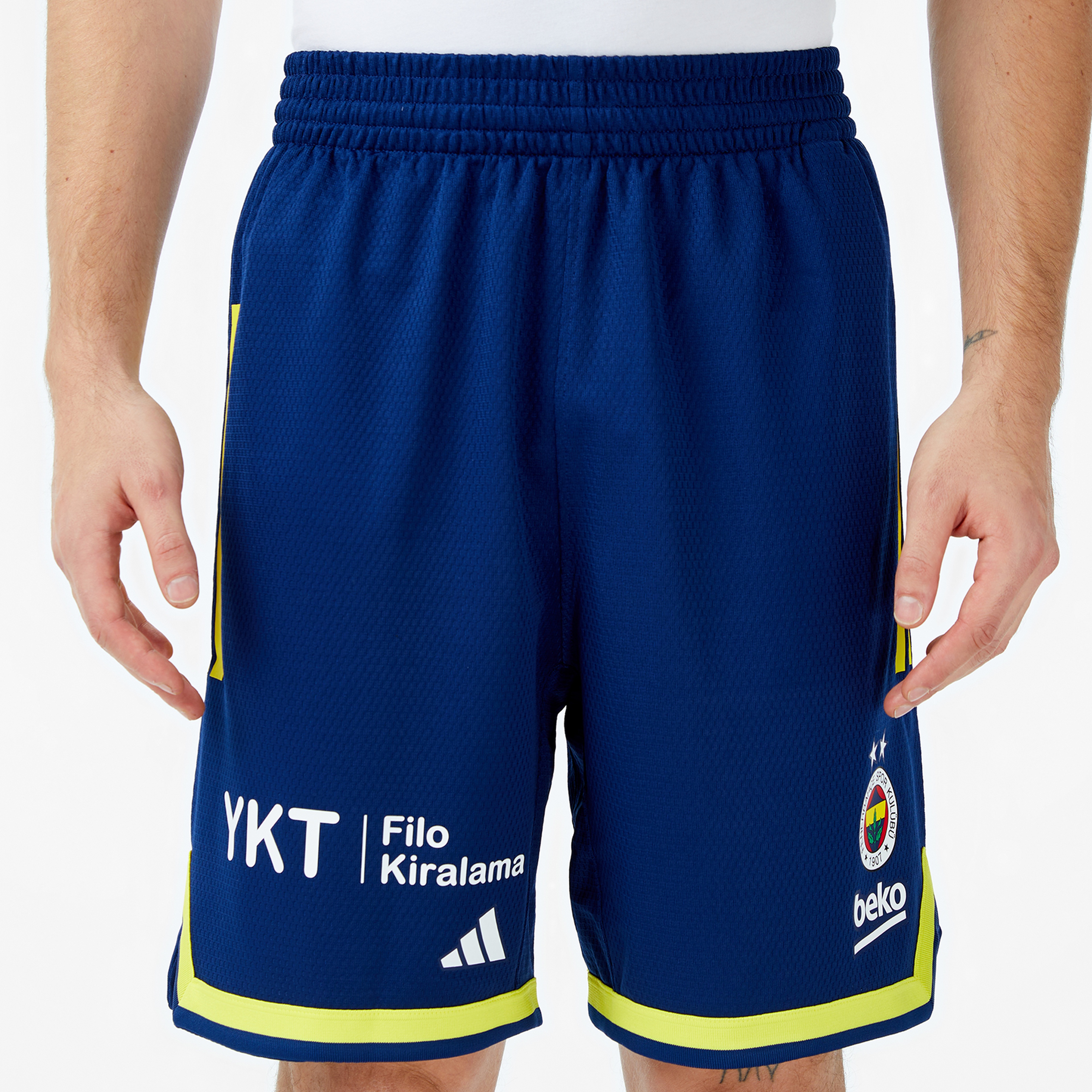adidas Fenerbahçe Basketbol 25/26 İç Saha Erkek Mavi Şort