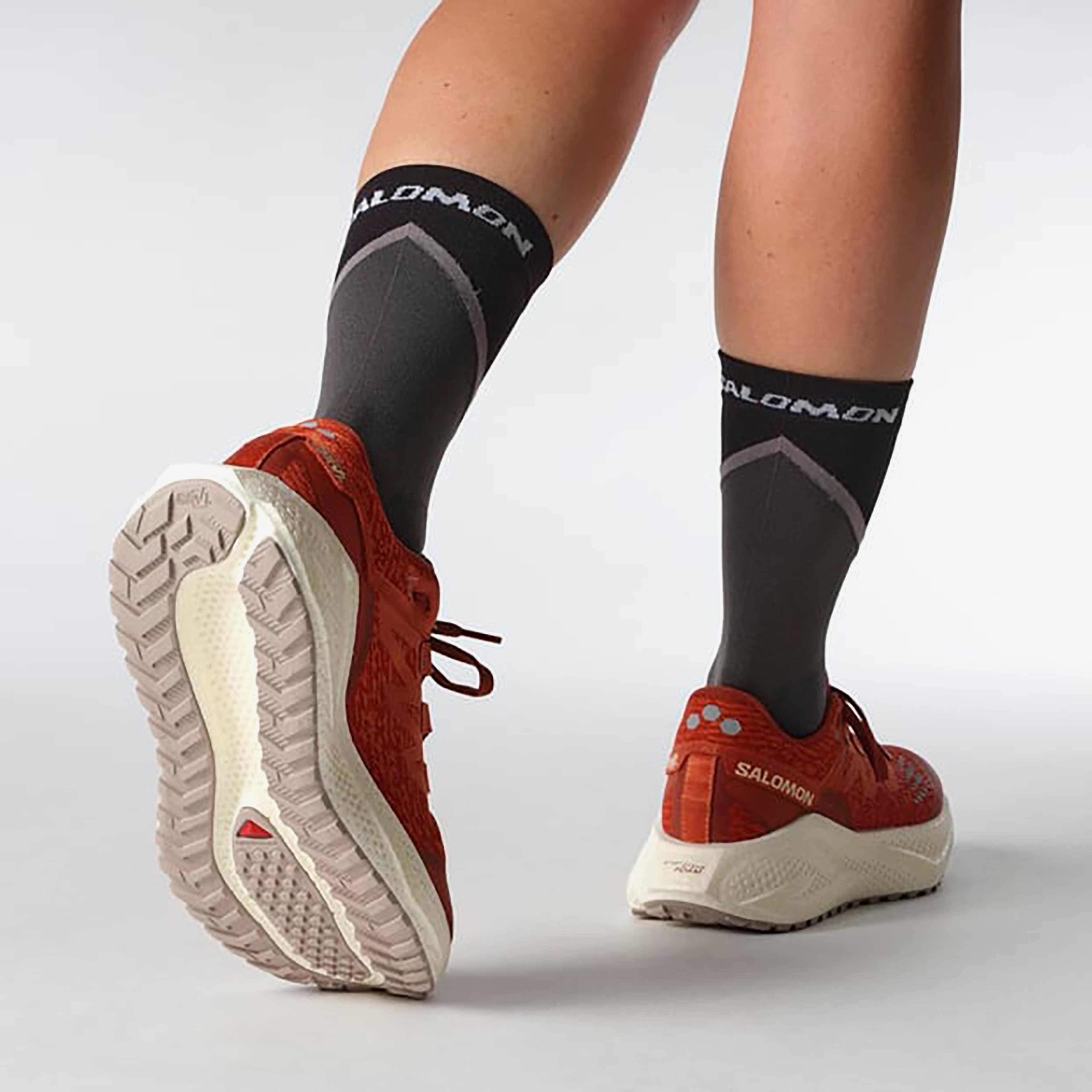 Salomon Aero Glide 3 Grvl Kadın Turuncu Koşu Ayakkabısı