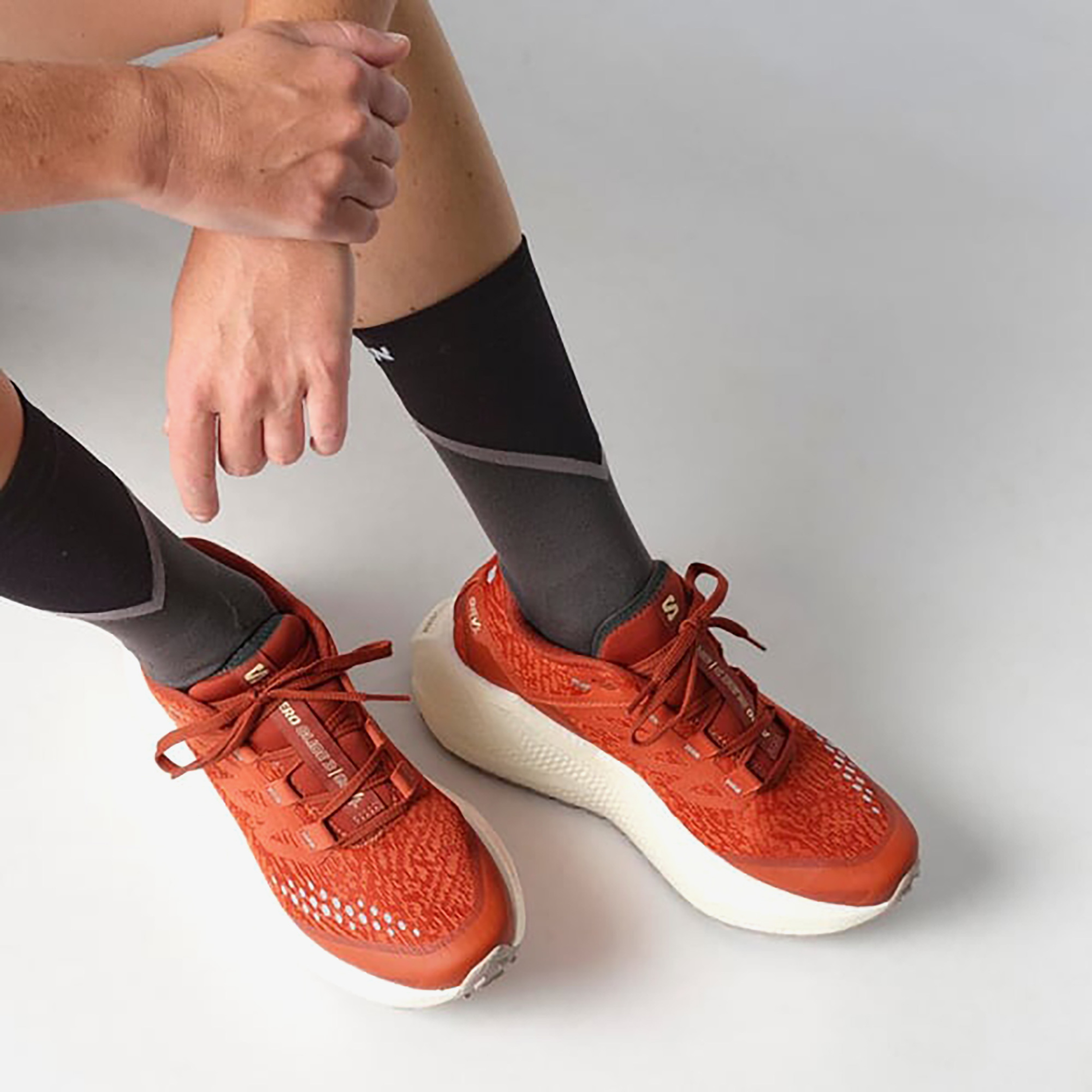 Salomon Aero Glide 3 Grvl Kadın Turuncu Koşu Ayakkabısı