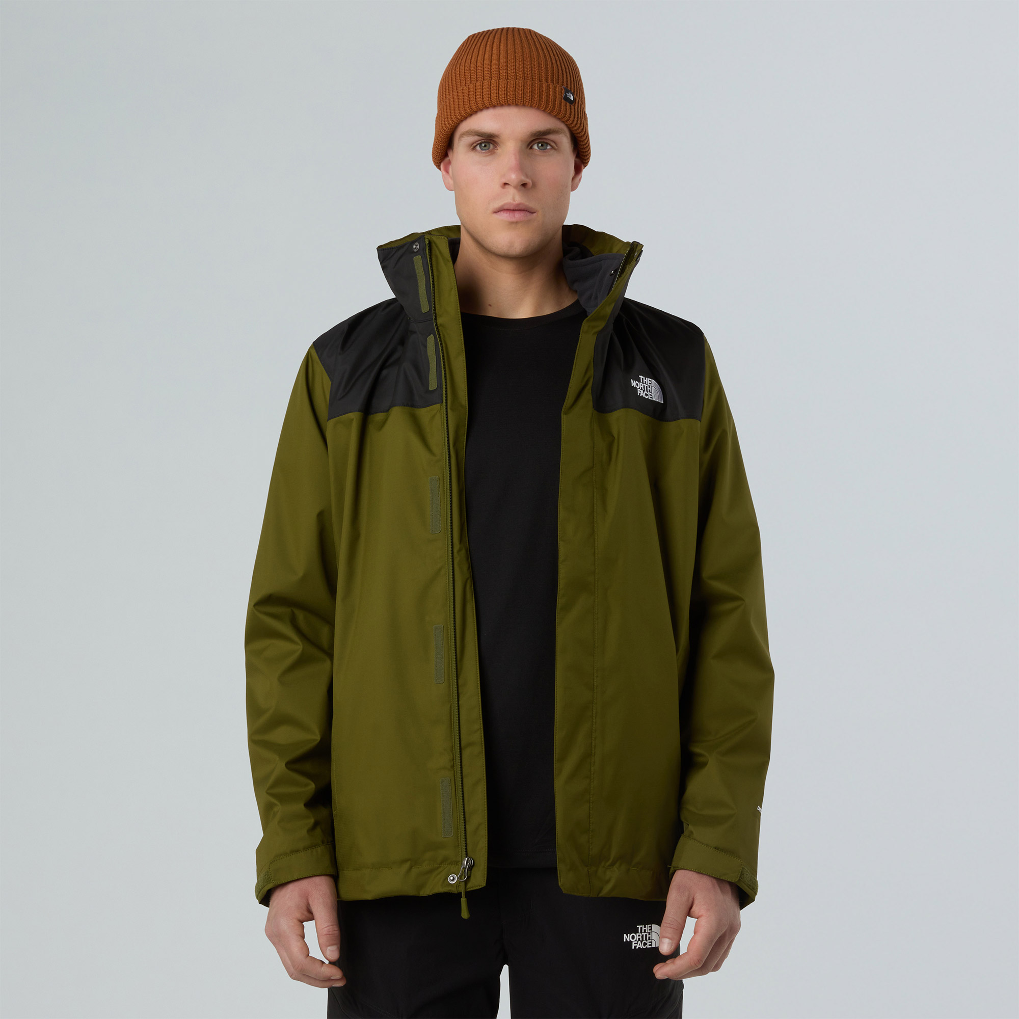The North Face Evolve II Triclimate Erkek Haki Outdoor Mont
