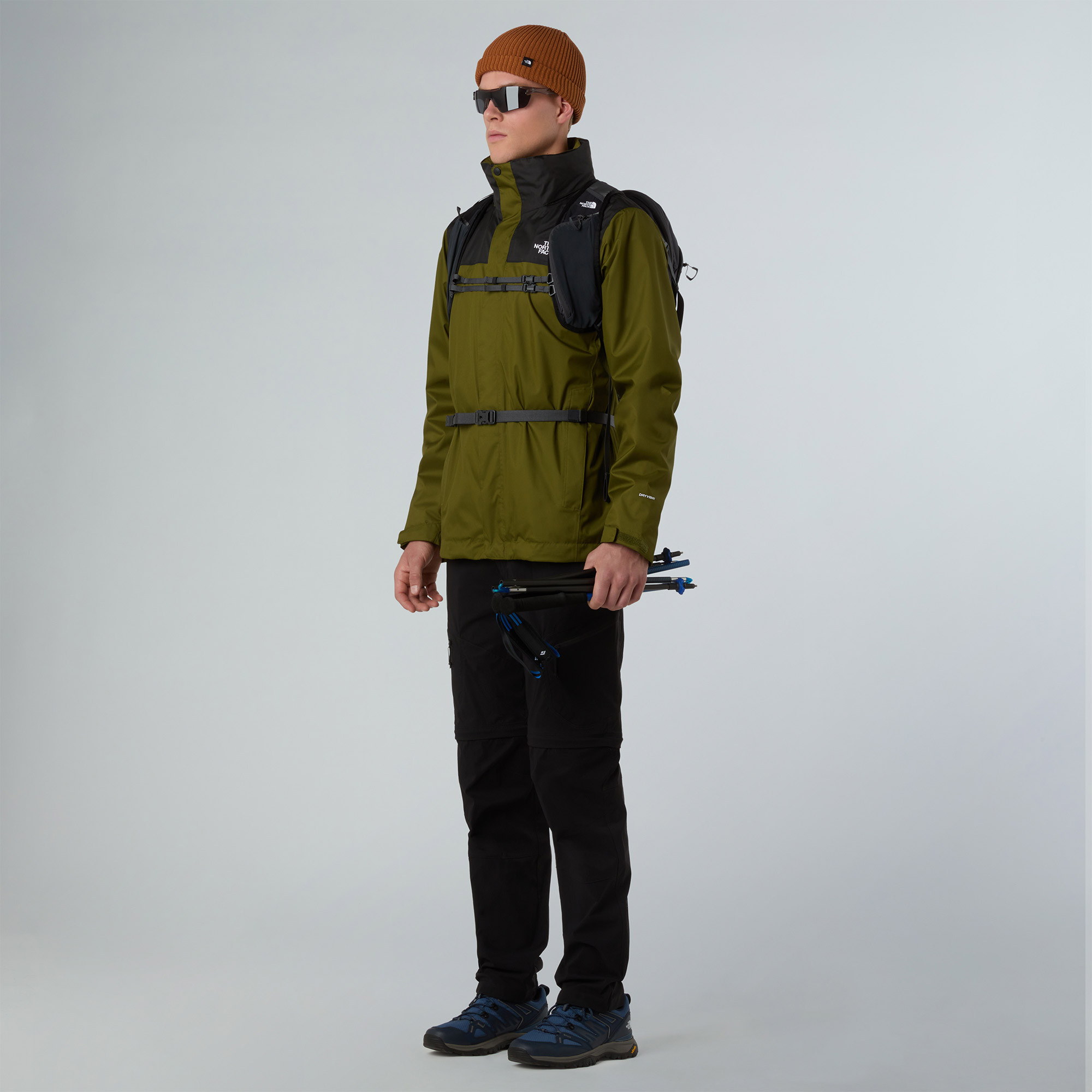 The North Face Evolve II Triclimate Erkek Haki Outdoor Mont