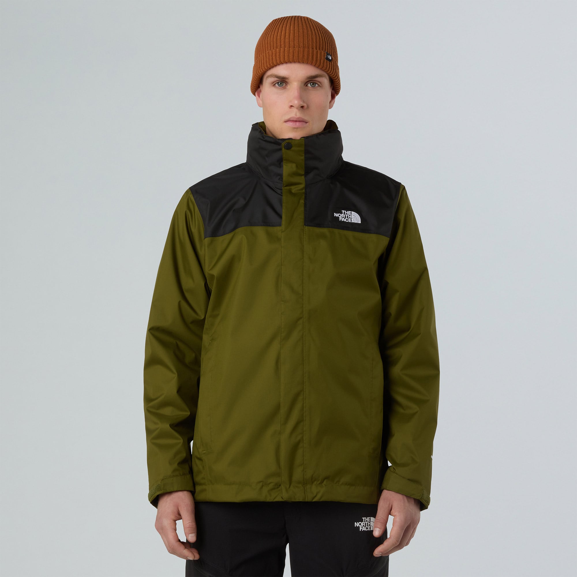 The North Face Evolve II Triclimate Erkek Haki Outdoor Mont