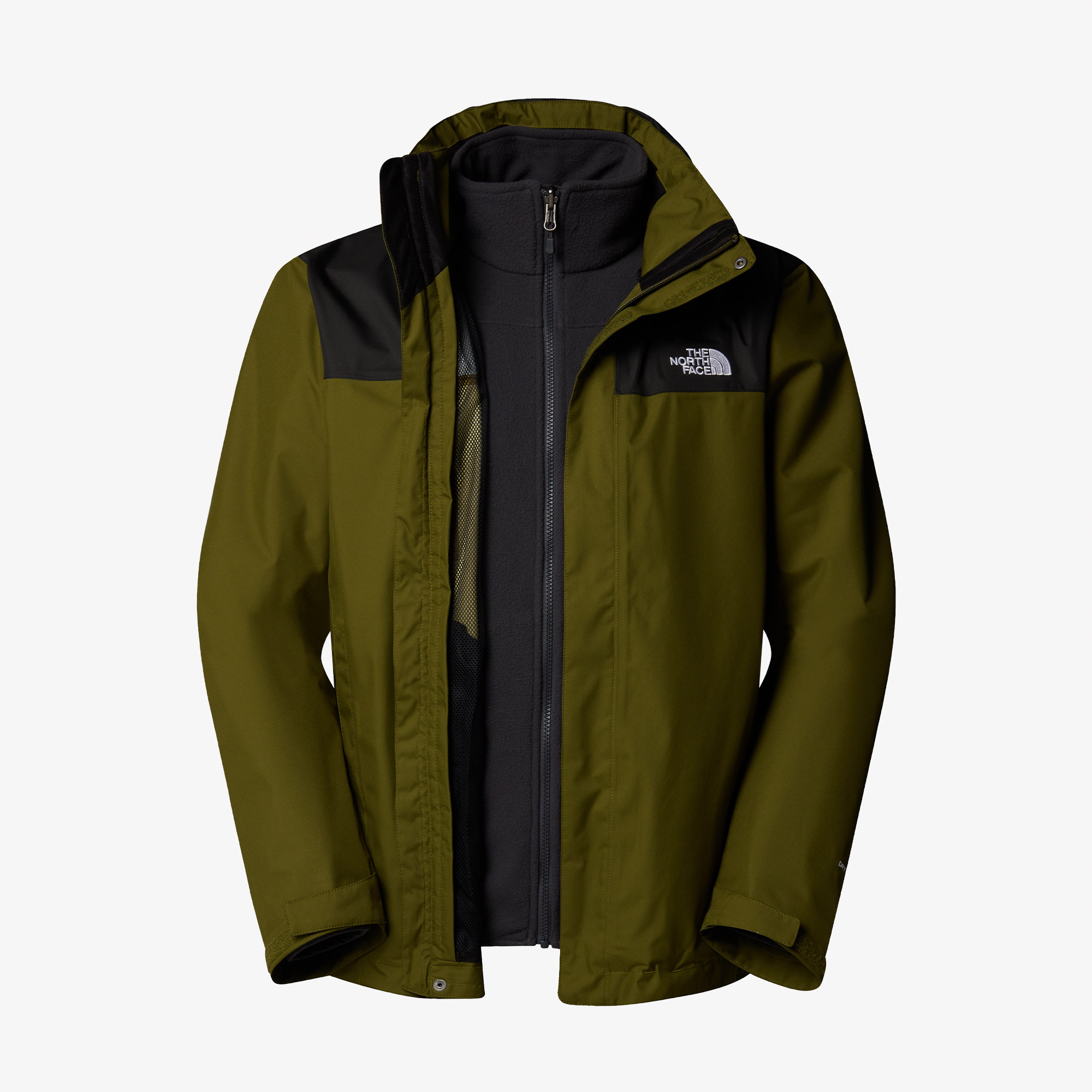 The North Face Evolve II Triclimate Erkek Haki Outdoor Mont