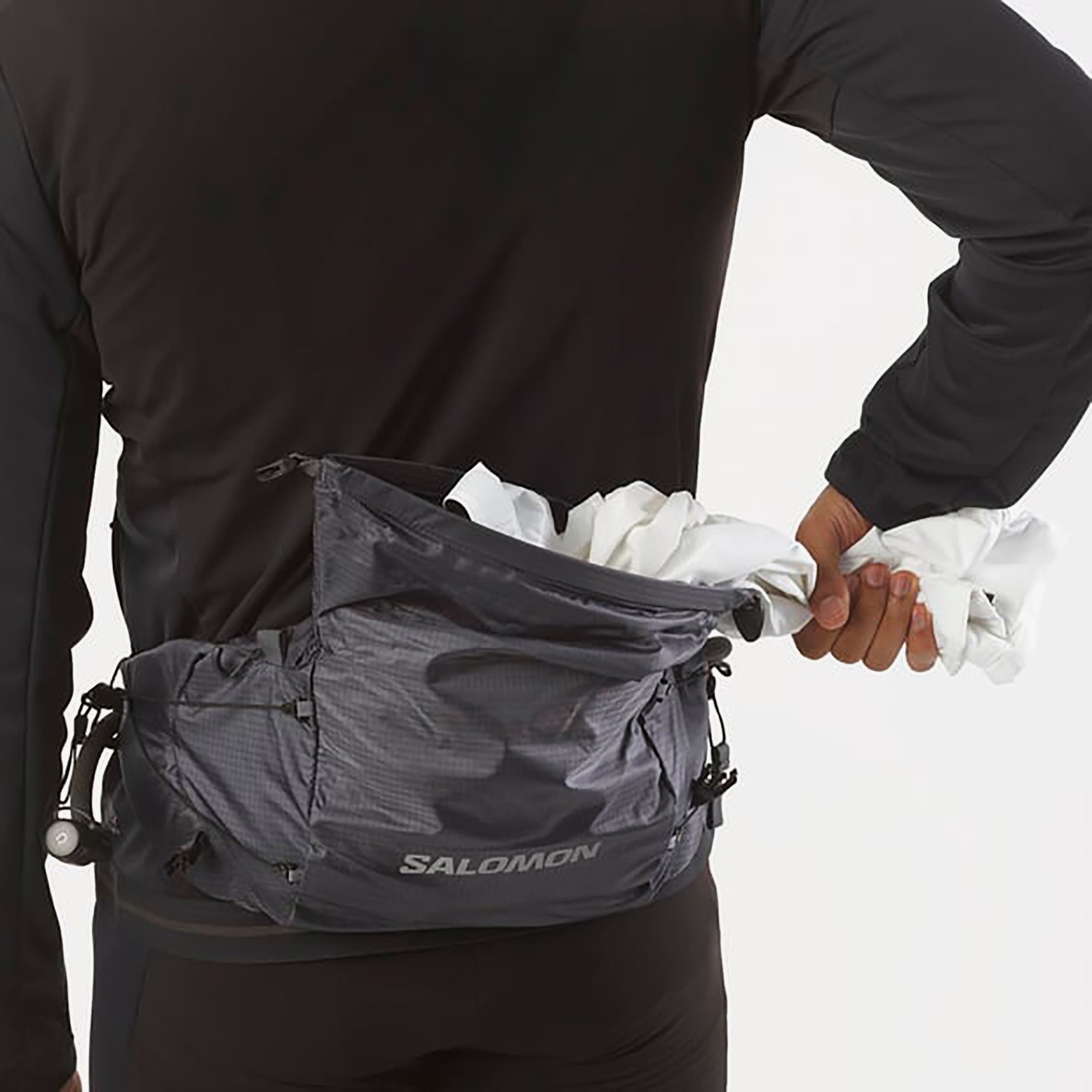 Salomon Unisex Siyah Bel Çantası