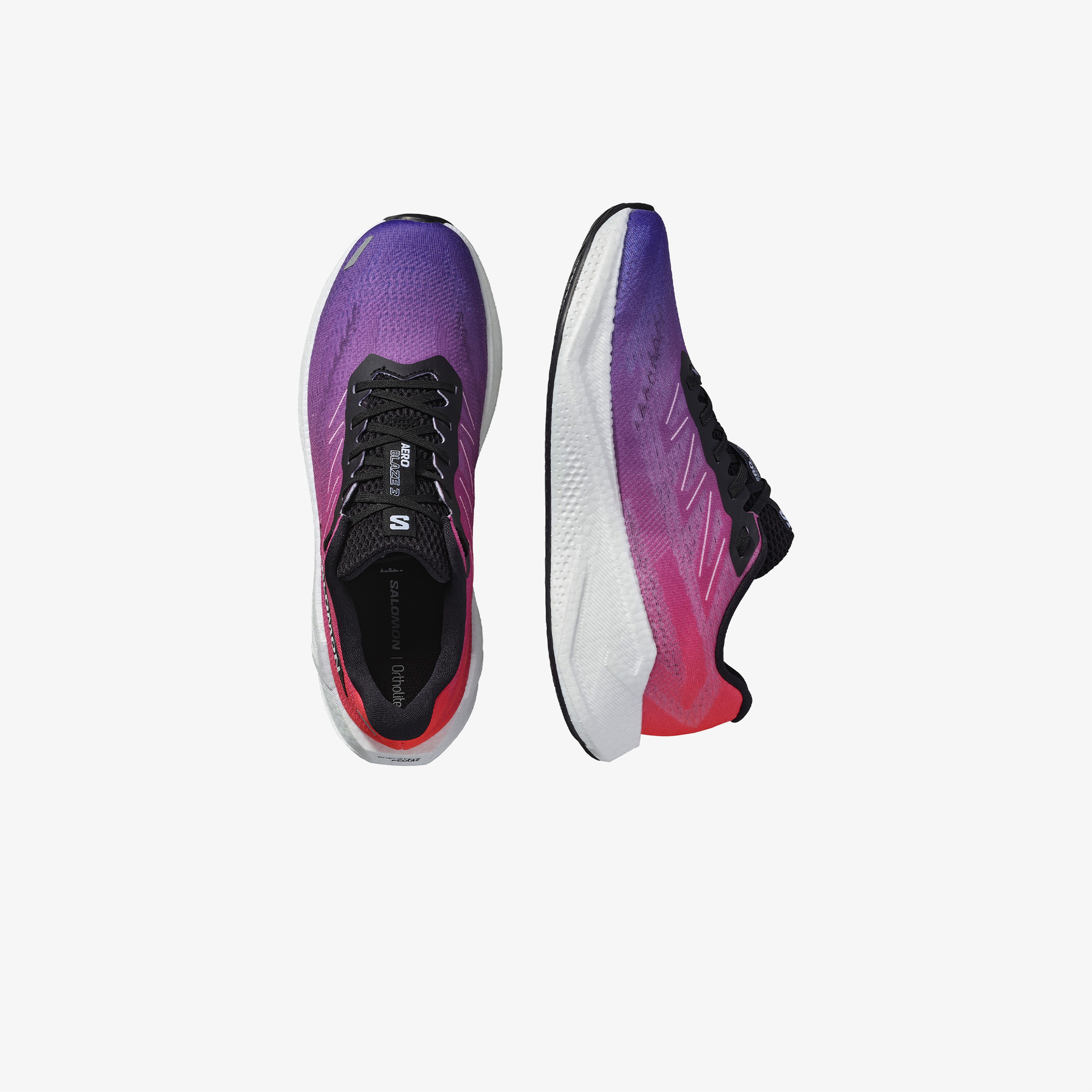 Salomon Aero Blaze 3 Erkek Mor Koşu Ayakkabısı