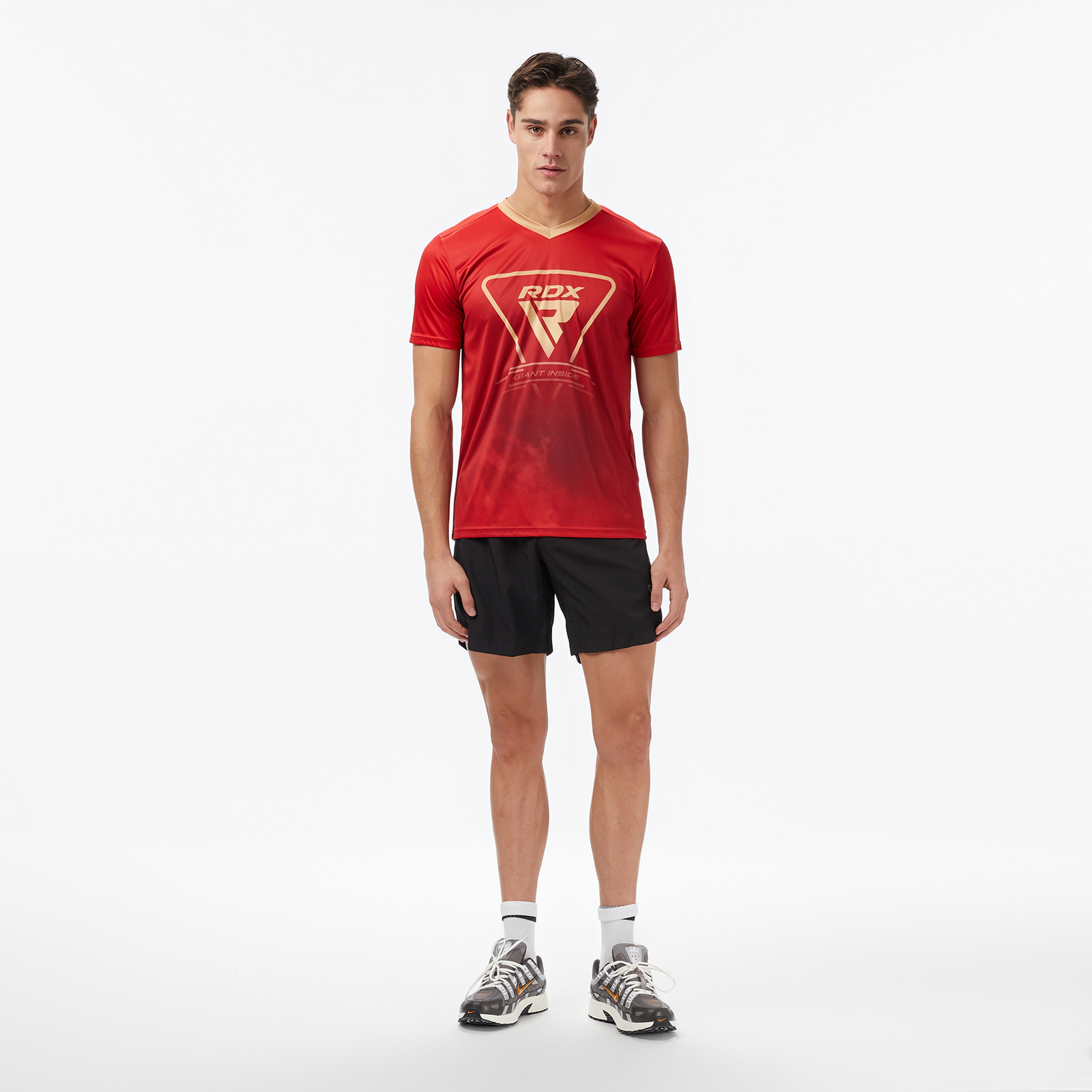 Rdx T1 Wako Erkek Kırmızı Boks T-Shirt