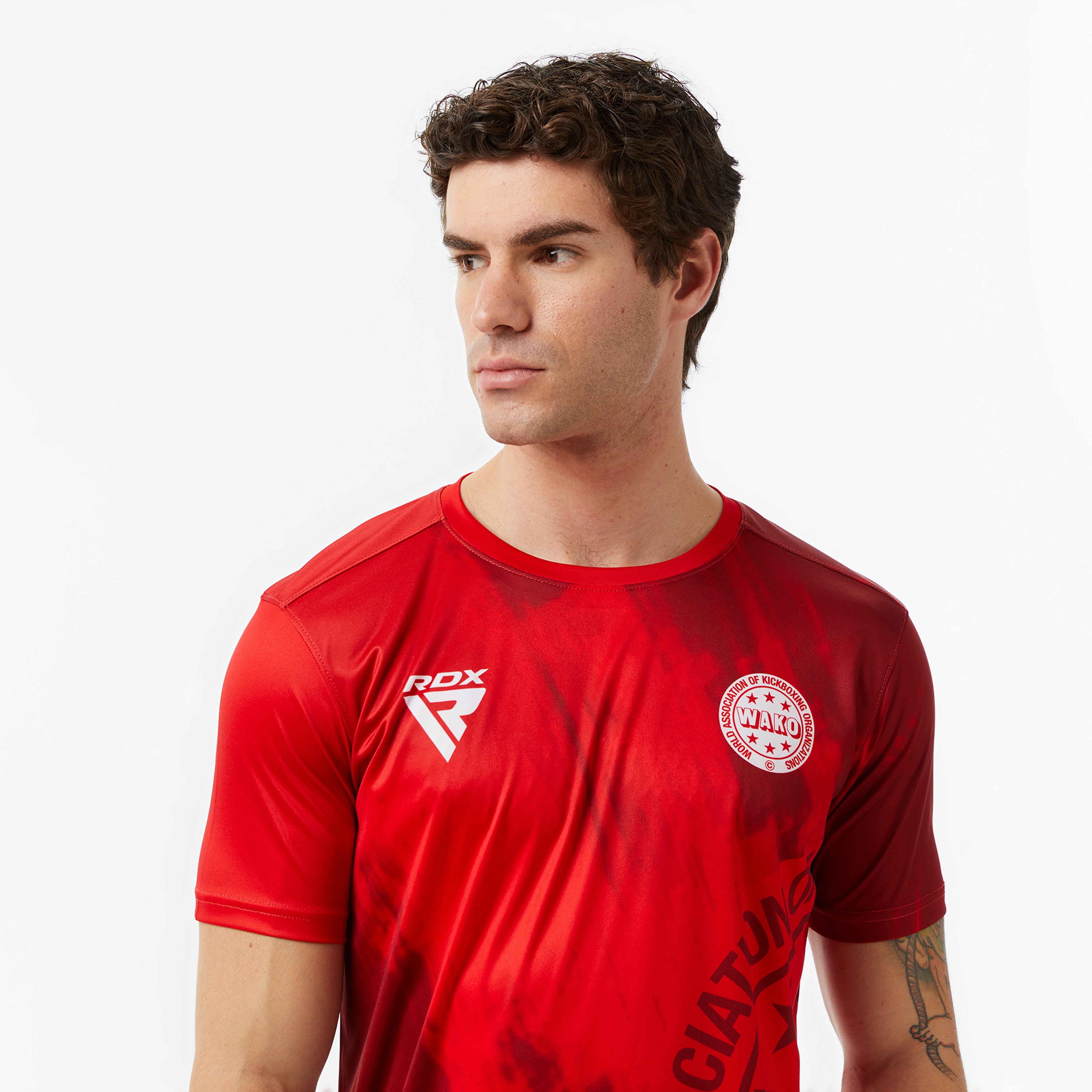 Rdx T1 Wako Erkek Kırmızı Boks T-Shirt