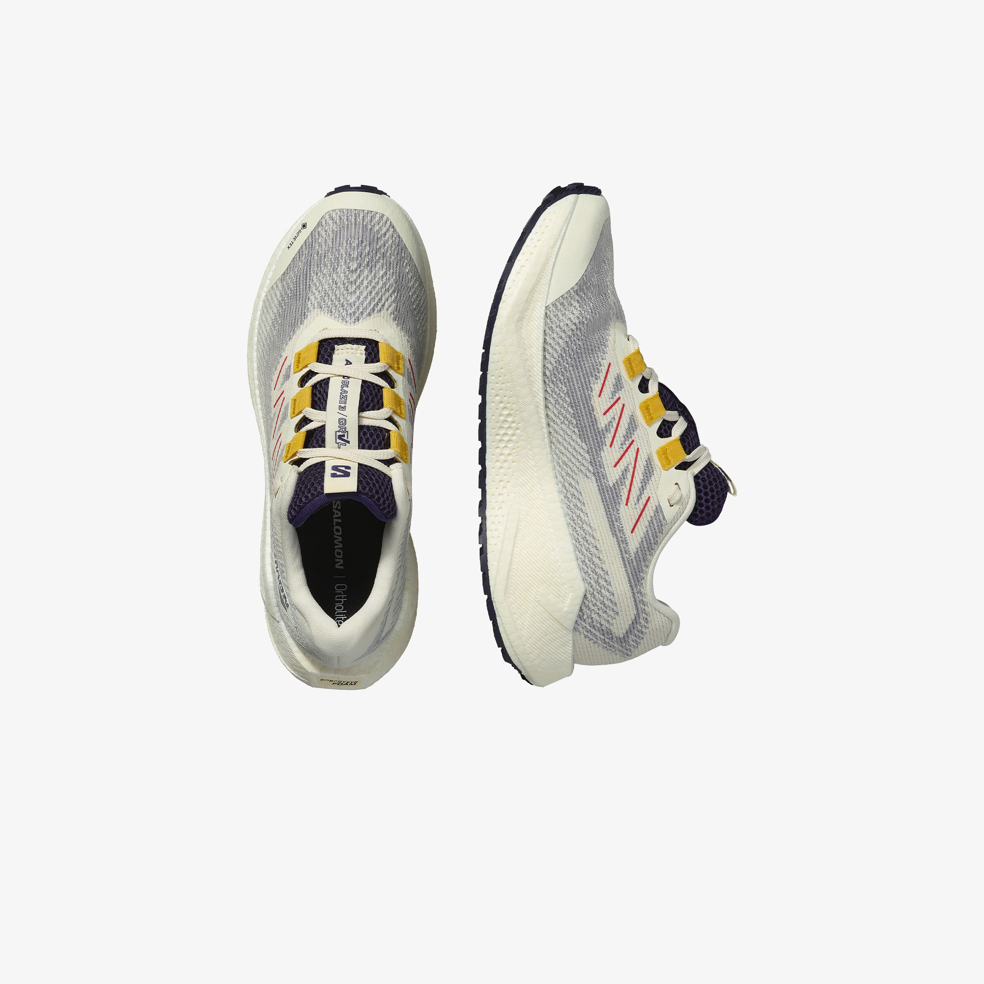 Salomon Aero Blaze 3 Grvl Kadın Krem Koşu Ayakkabısı