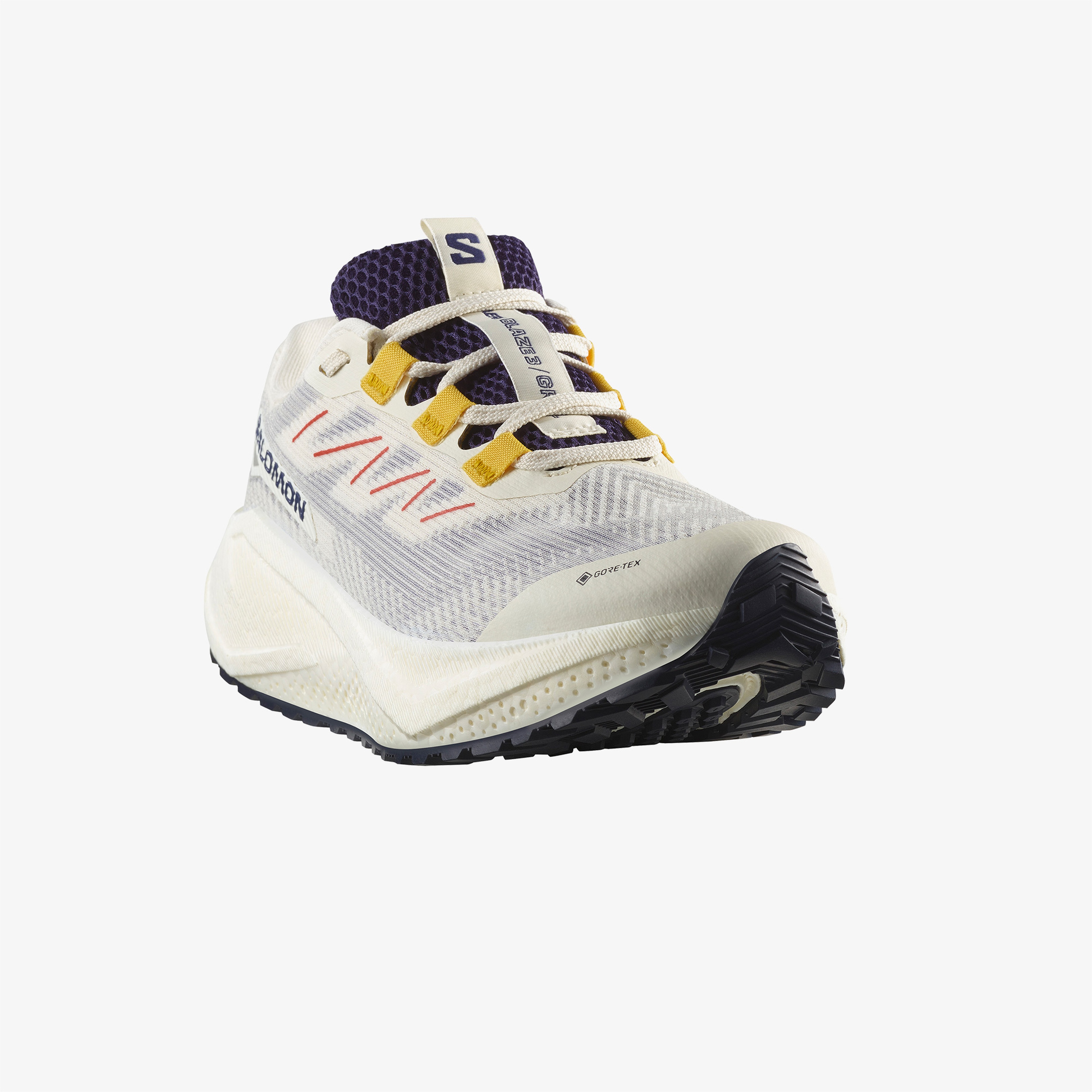 Salomon Aero Blaze 3 Grvl Kadın Krem Koşu Ayakkabısı