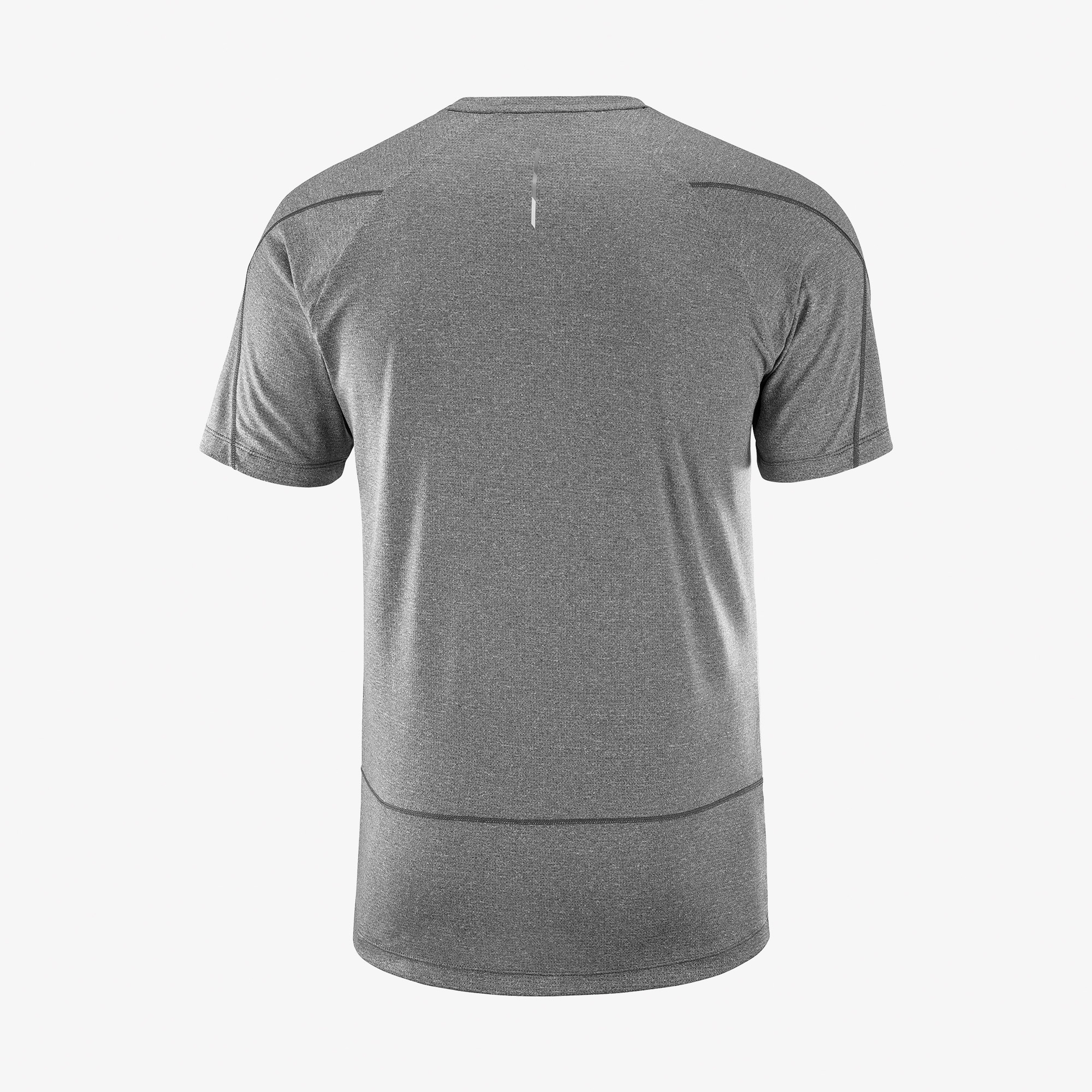 Salomon Cross Run Erkek Gri Koşu T-Shirt